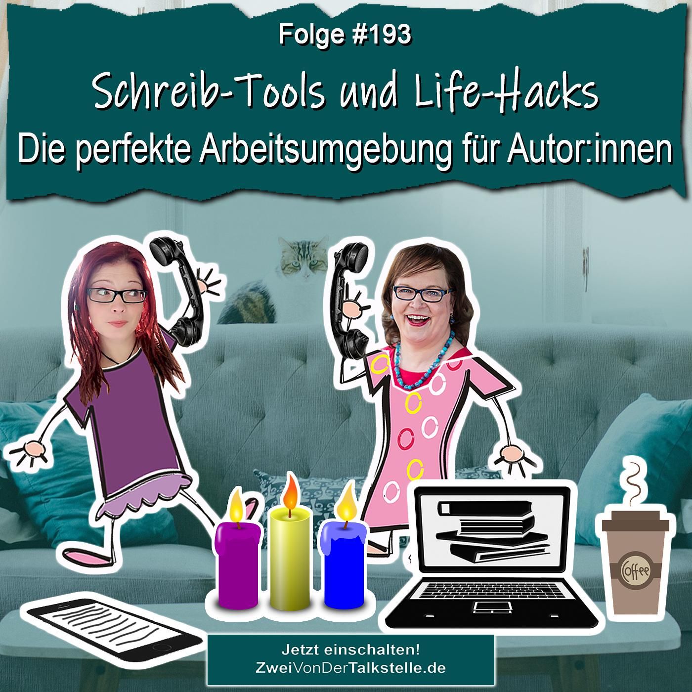 DZVDT #193 - Schreib-Tools und Life-Hacks – Die perfekte Arbeitsumgebung für Autor:innen