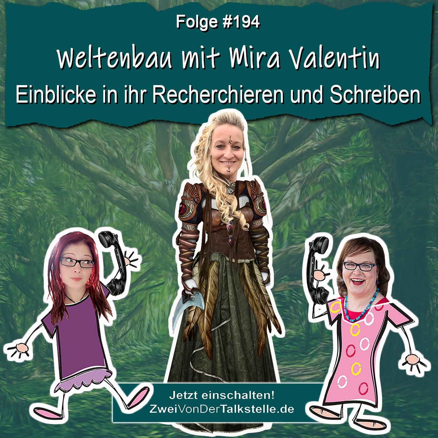 DZVDT #194 - Weltenbau mit Mira Valentin: Einblicke in ihr Recherchieren und Schreiben
