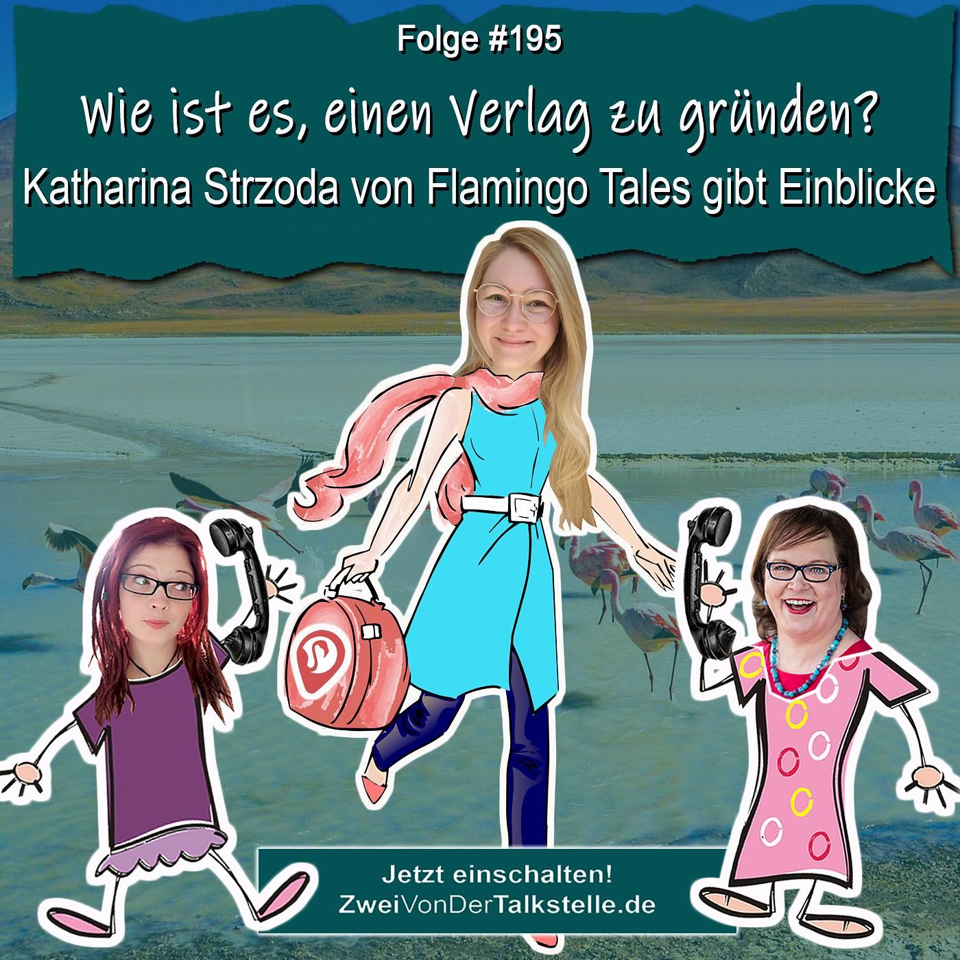 DZVDT #195 - Wie ist es, einen Verlag zu gründen? Katharina Strzoda von Flamingo Tales gibt Einblicke