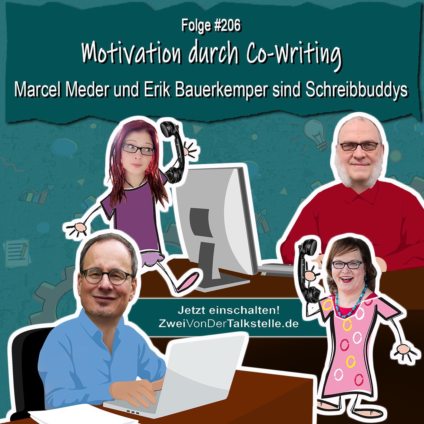 DZVDT #206 - Motivation durch Co-Writing: Marcel Meder und Erik Bauerkemper sind Schreibbuddys
