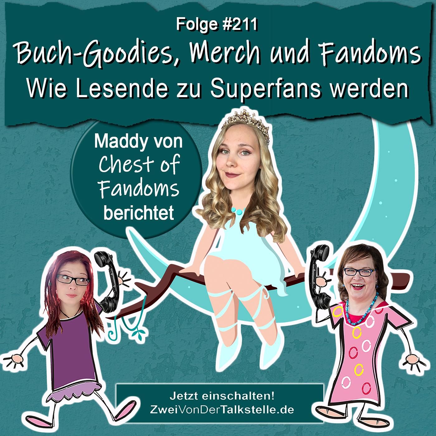 DZVDT #211 - Buch-Goodies, Merch und Fandoms: Wie Lesende zu Superfans werden