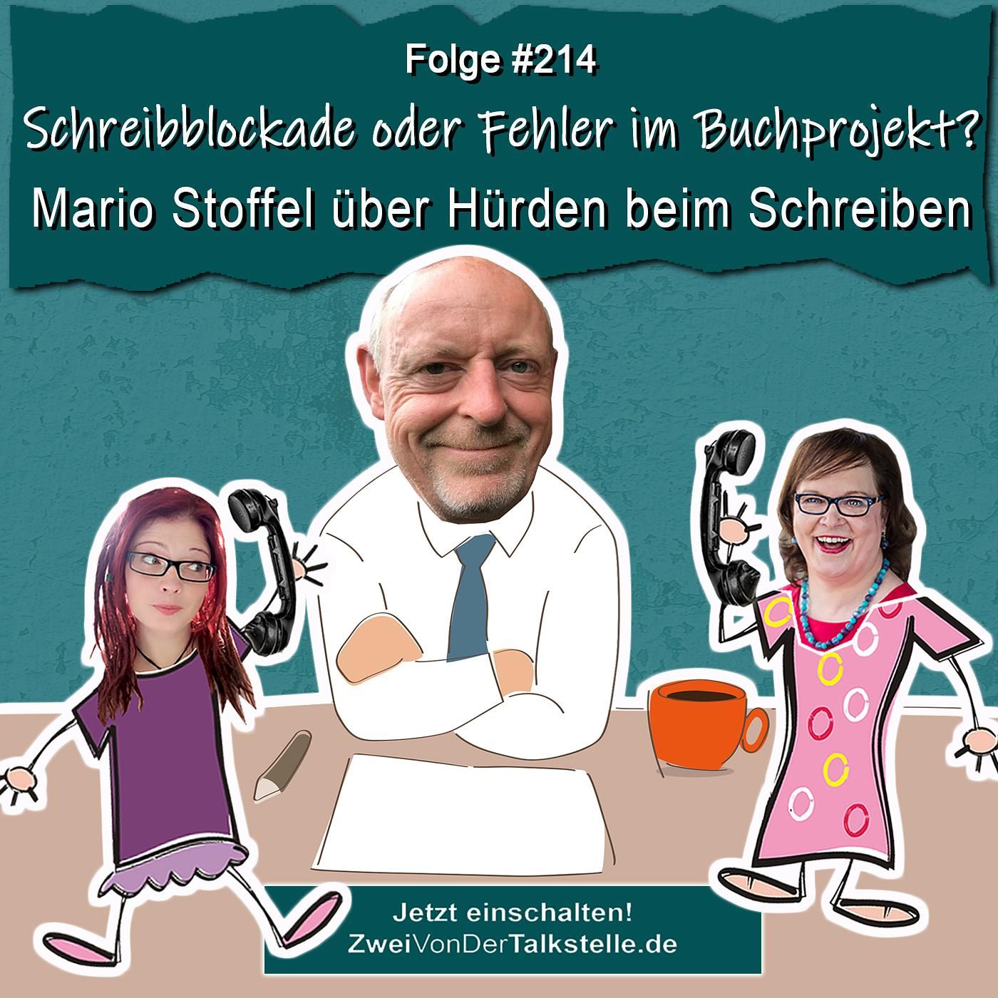 DZVDT #214 - Schreibblockade oder Fehler im Buchprojekt? Mario Stoffel über Hürden beim Schreiben