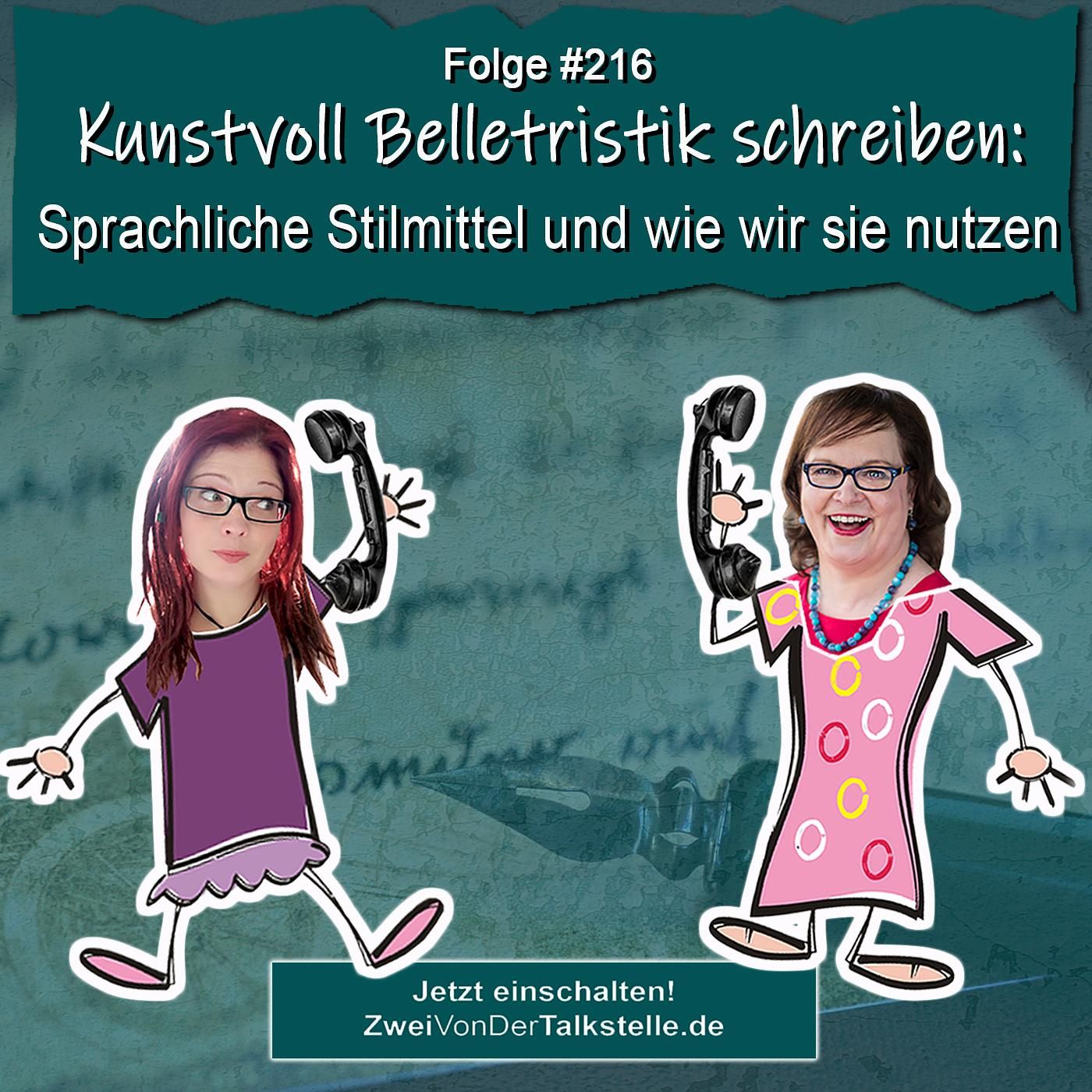DZVDT #216 - Kunstvoll Belletristik schreiben: Sprachliche Stilmittel und wie wir sie nutzen
