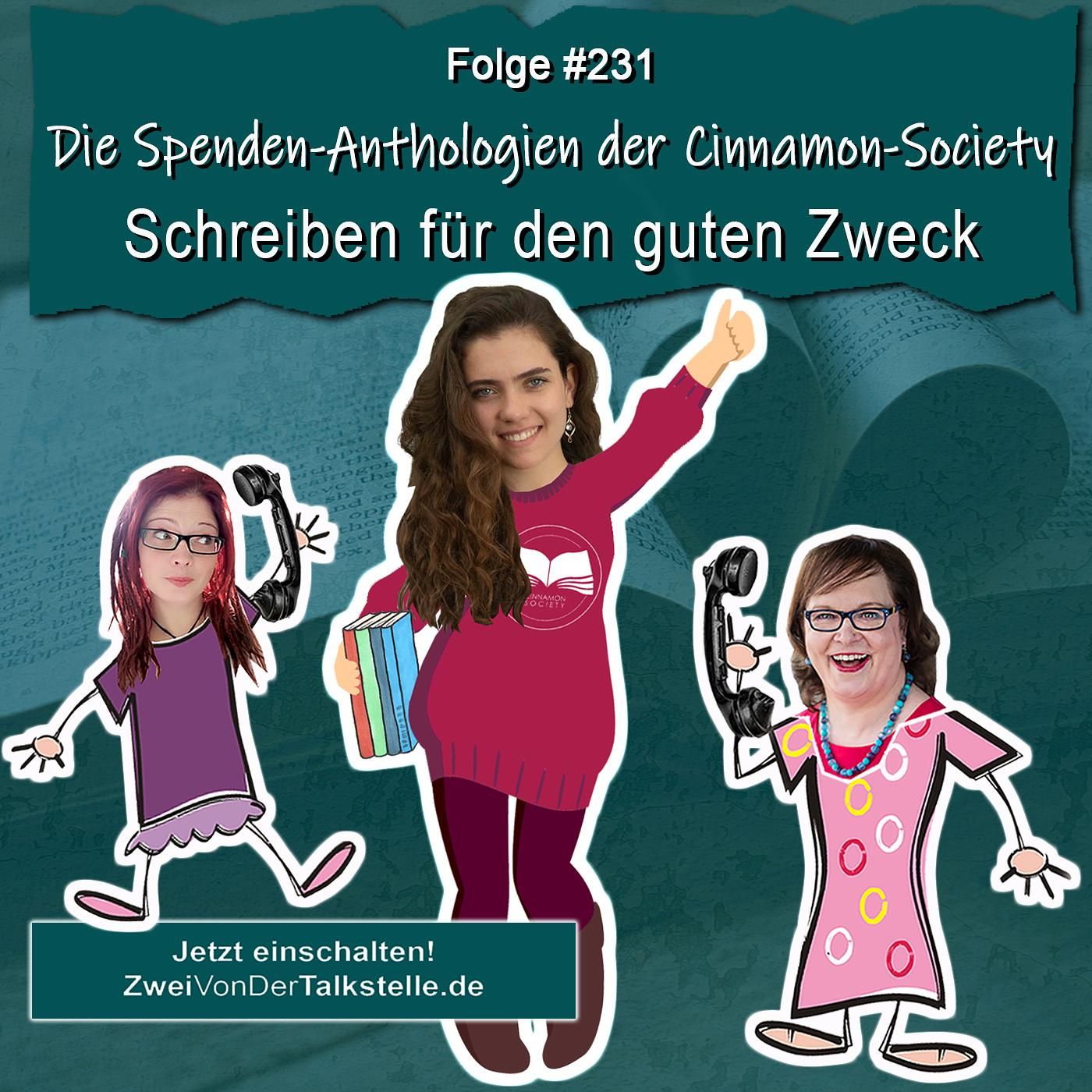 DZVDT #231 - Die Spenden-Anthologien der Cinnamon-Society – Schreiben für den guten Zweck