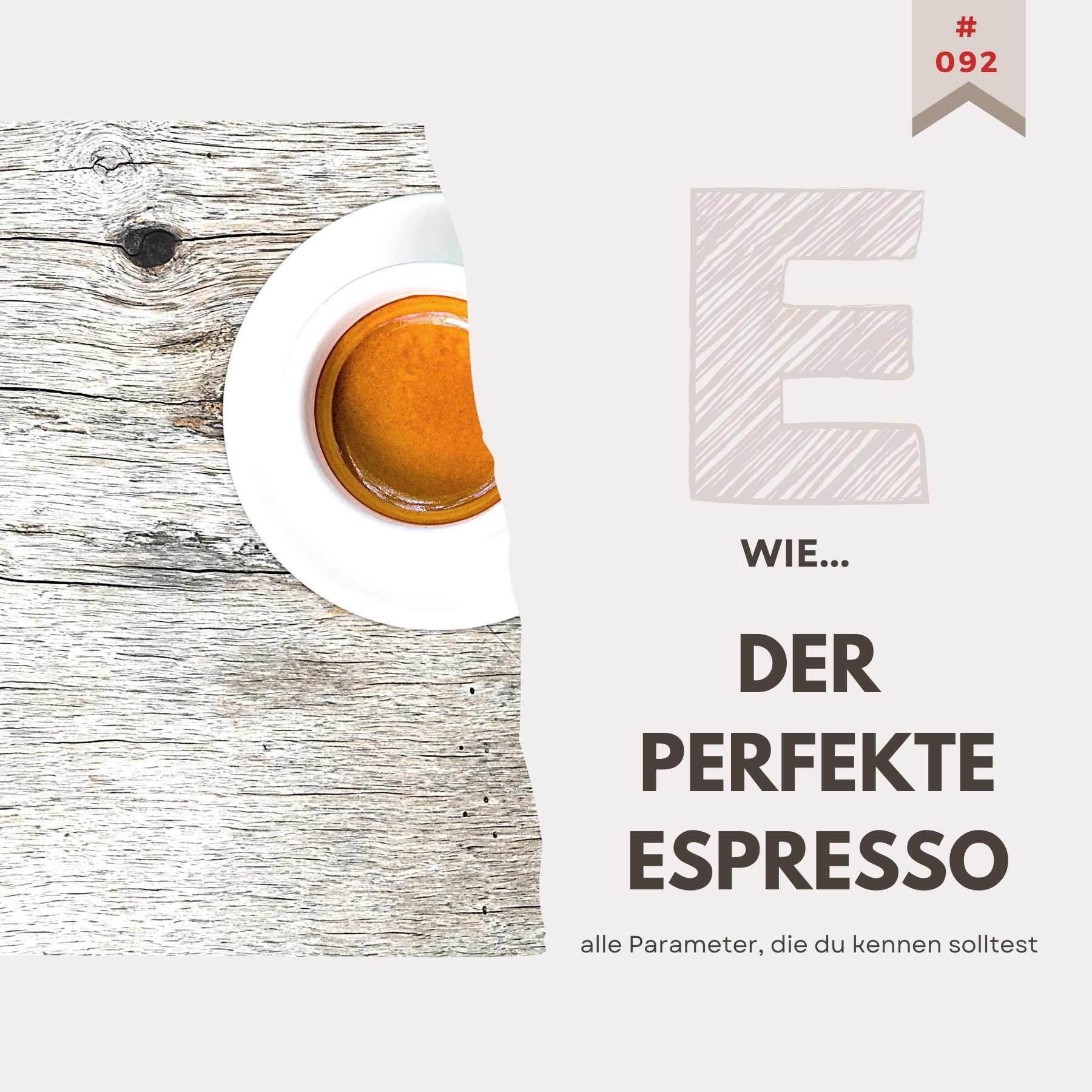 E wie: der perfekte Espresso in deiner Gastro