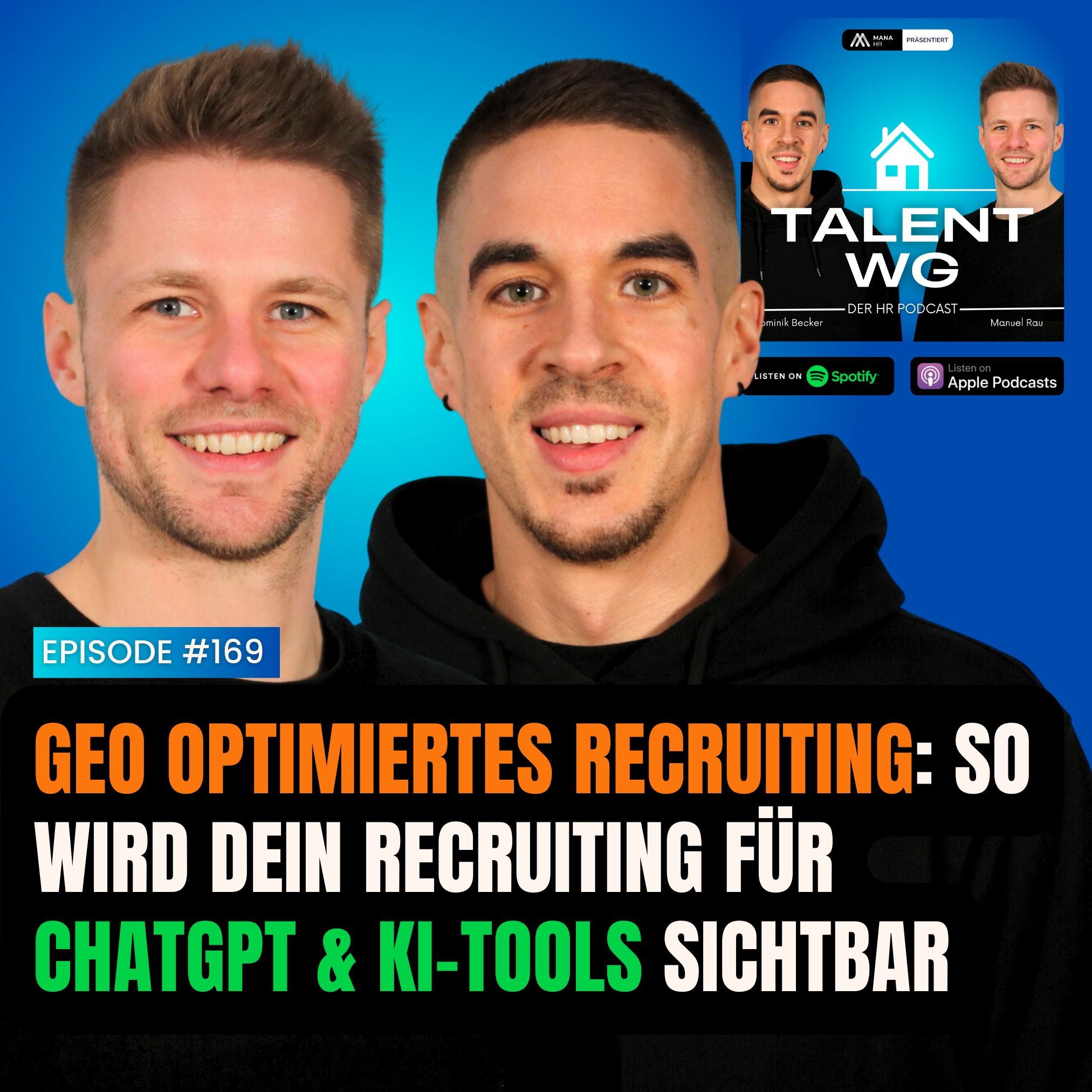 E169 - GEO optimiertes Recruiting - So wird dein Recruiting für ChatGPT & KI-Tools sichtbar