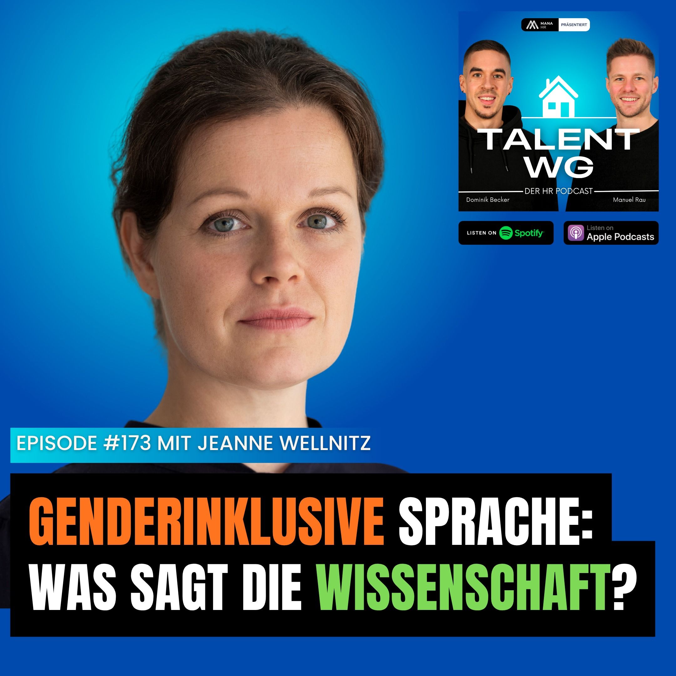 E173 - Genderinklusive Sprache: Was sagt die Wissenschaft? (mit Jeanne Wellnitz)