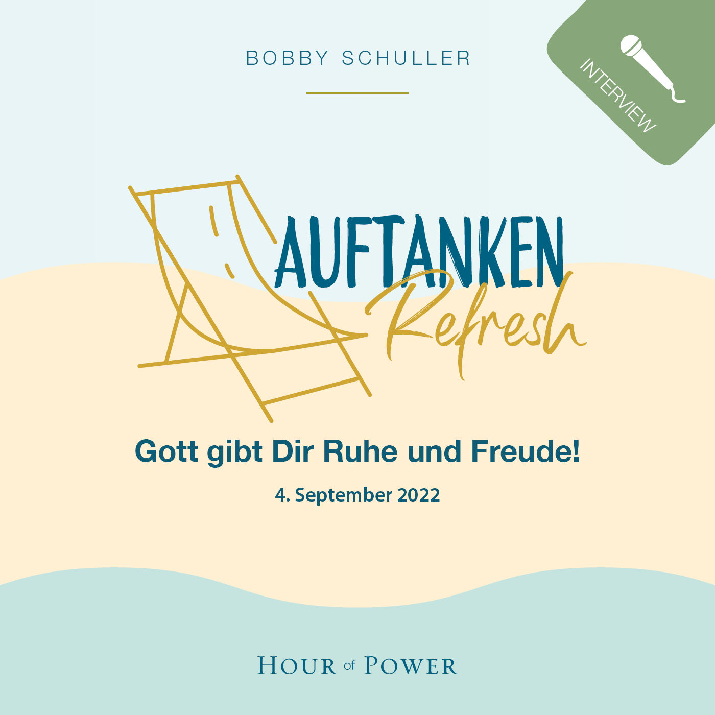 Earl Larmar (Vorstand Hour of Power Australien) im Gespräch mit Bobby Schuller