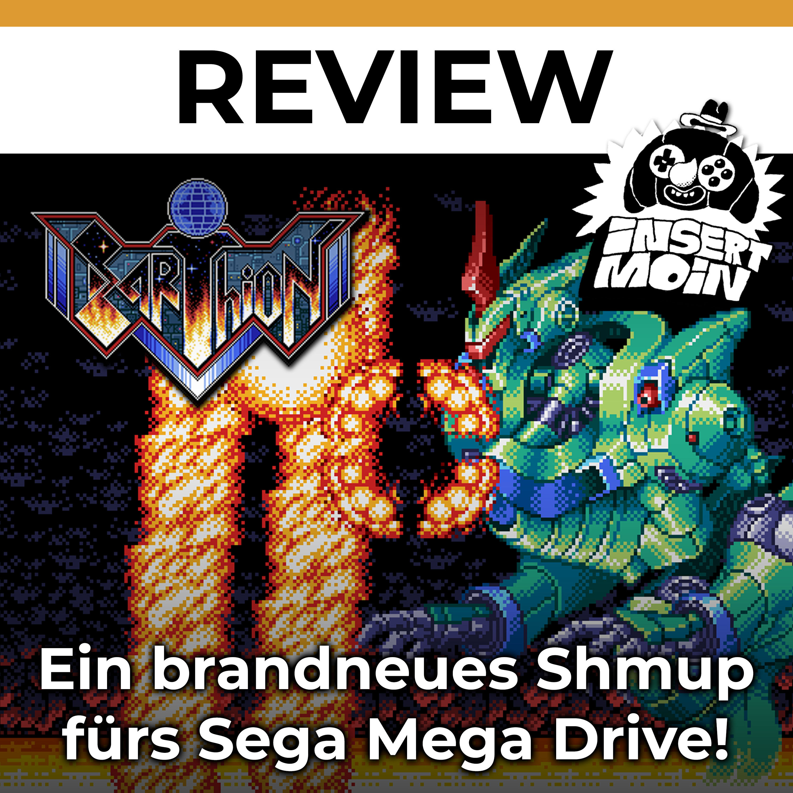 Earthion im Test: Ein nagelneues Shmup fürs Mega Drive