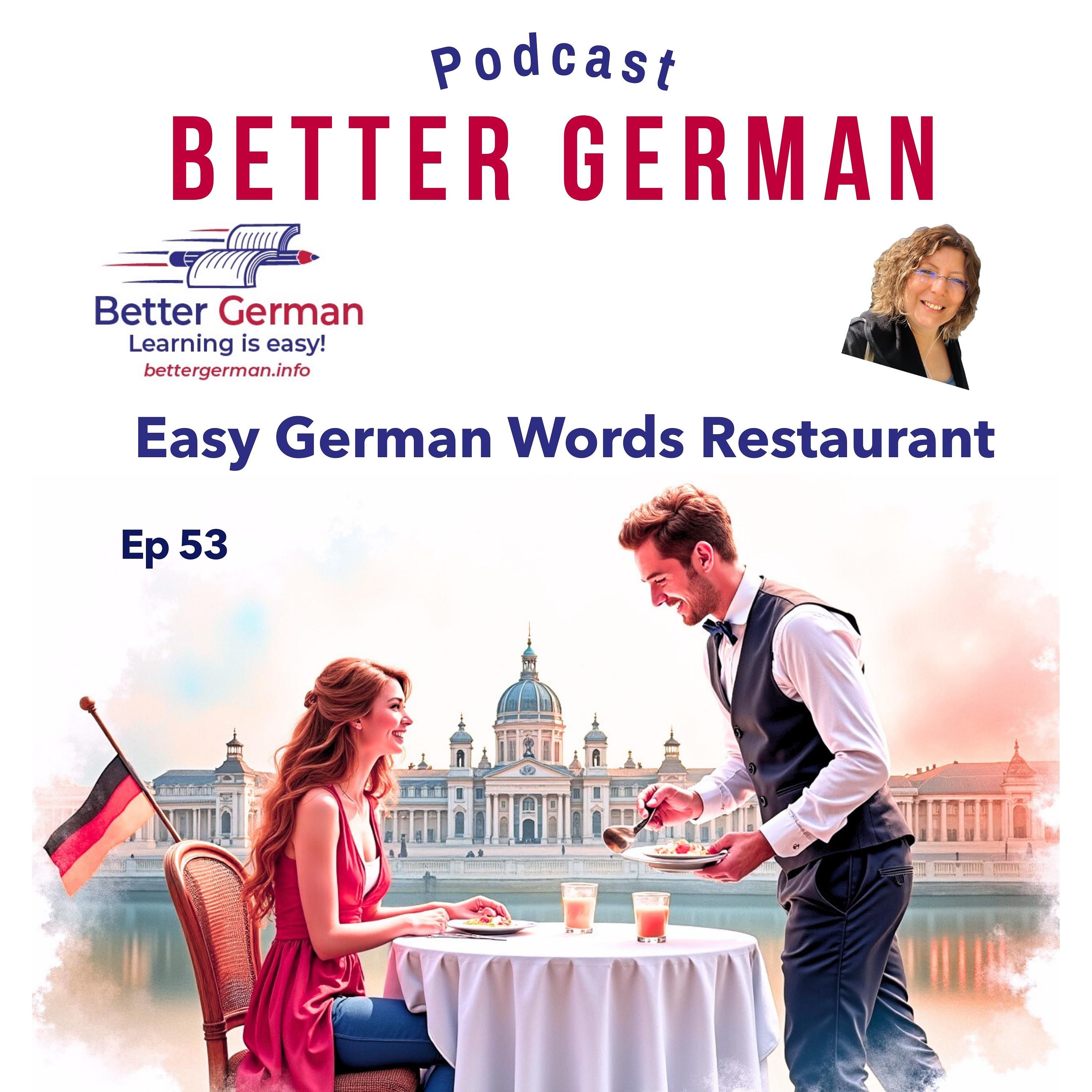 Ep 53 Easy German Words Restaurant