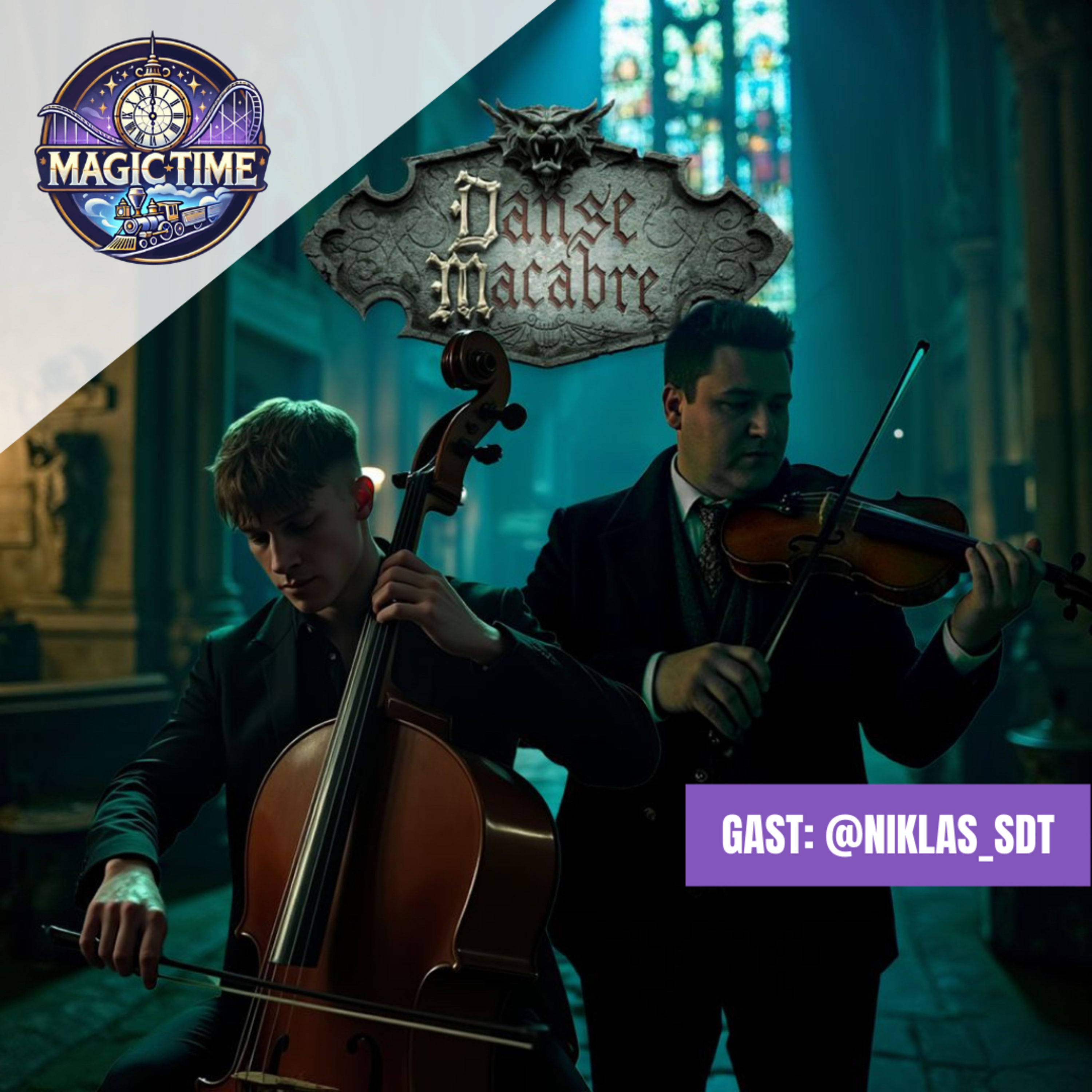 Efteling im Winter und Danse Macabre - Gast Niklas