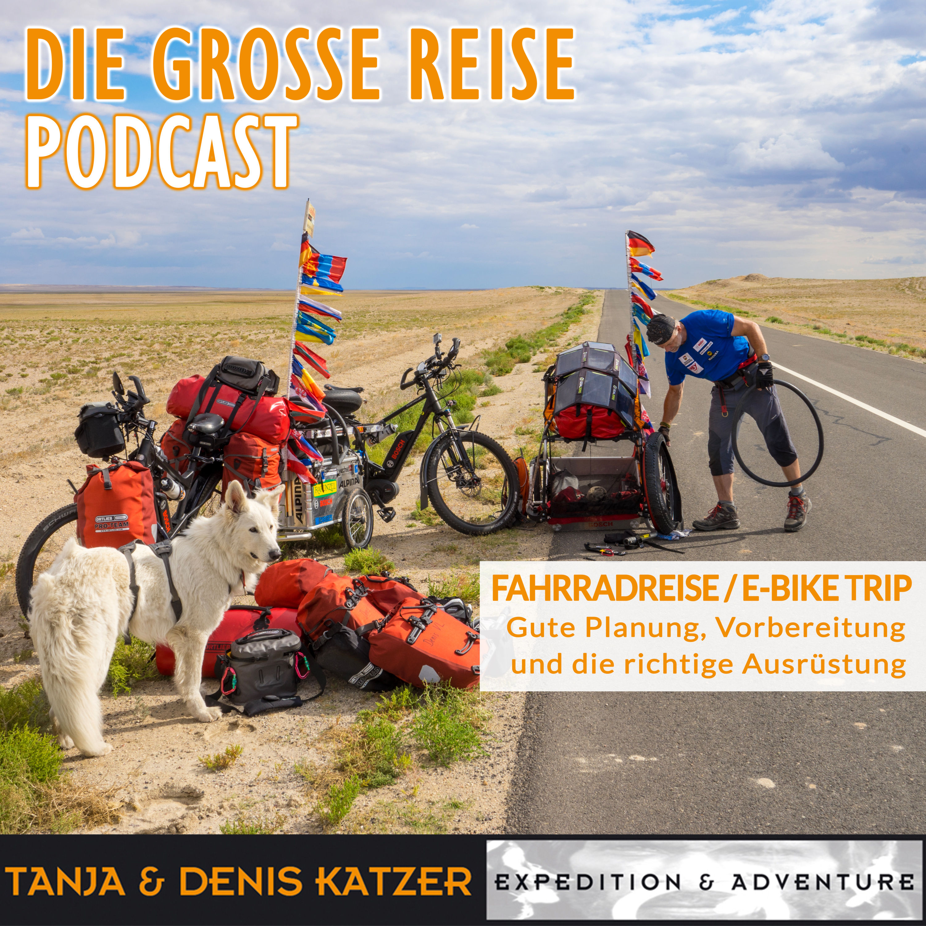 Egal ob Fahrradreise oder E-Bike Trip - Planung, Vorbereitung und richtige Ausrüstung garantieren den Erfolg, Freude und Sicherheit