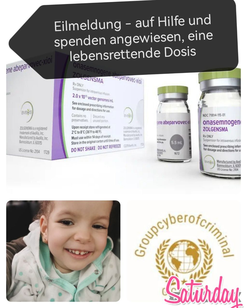 Eilmeldung in Interview für Ayla aus Algerien - Sie hat keine Zeit mehr - Aufruf Spenden und Schreiben an Novartis