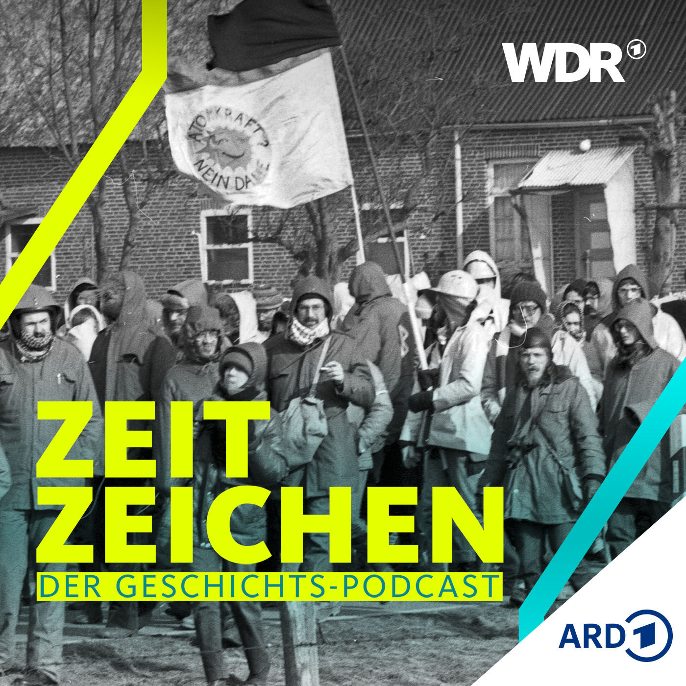 Ein AKW spaltet die Gesellschaft: Protest gegen Brokdorf