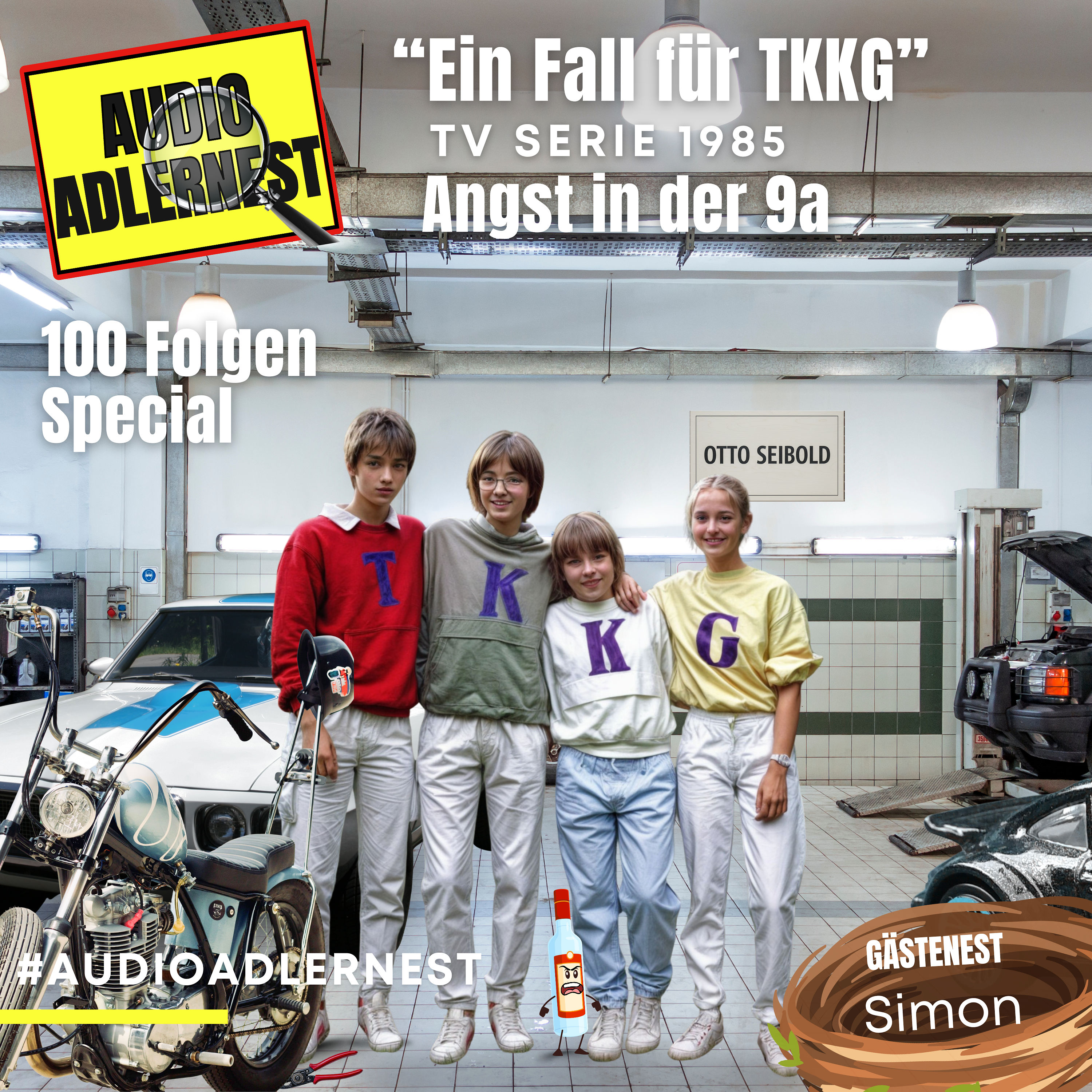 Ein Fall für TKKG - Angst in der 9a - TV Serie - Folge 2 - Teil 1 - Audio Adlernest (#100)