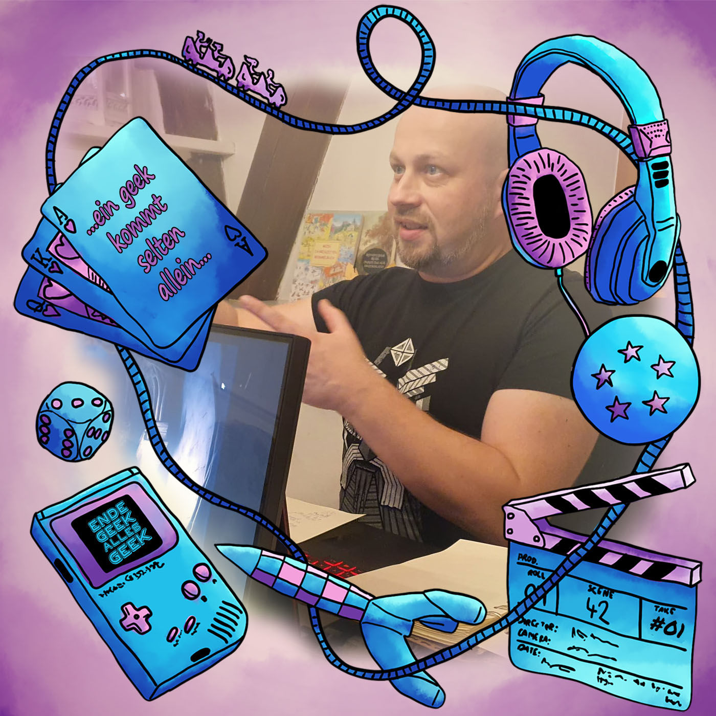 Ein Geek kommt selten allein #01 - Roland aka Tigurion - Pen-&-Paper-Rollenspiele