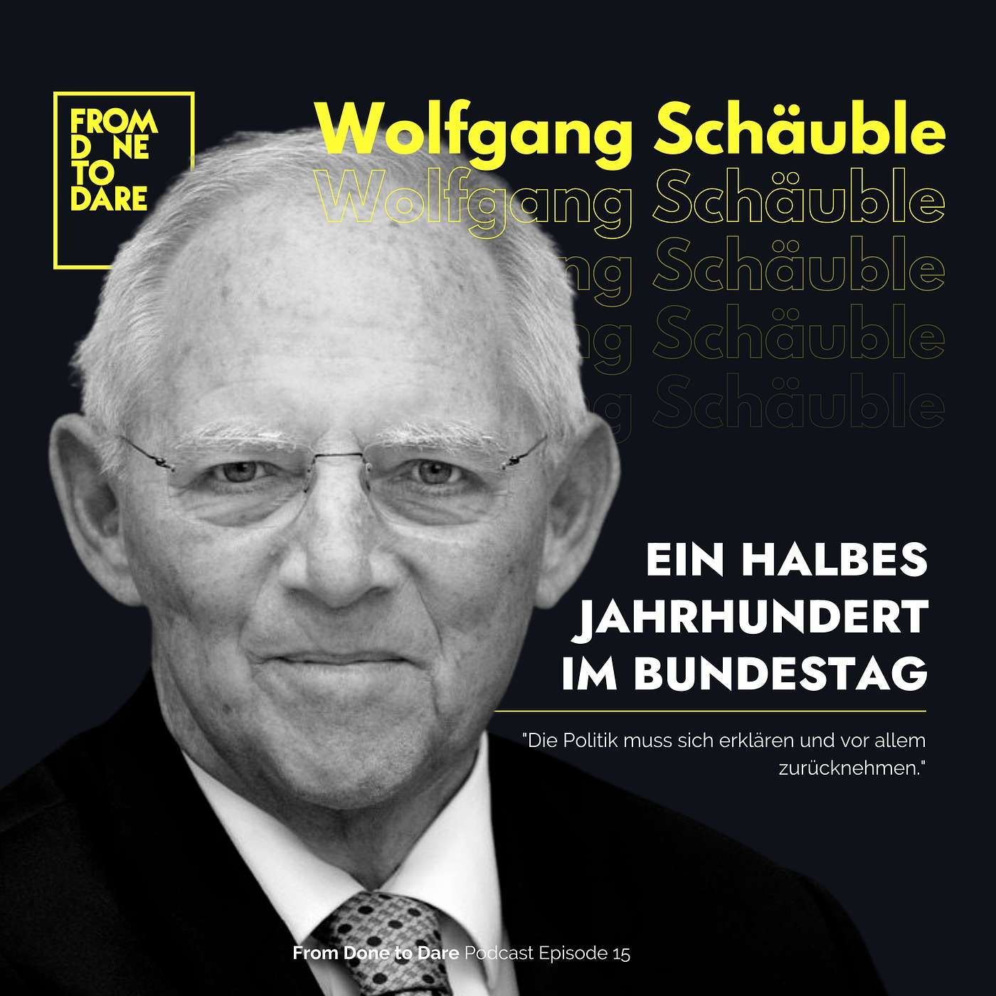 Ein halbes Jahrhundert im Bundestag | Wolfgang Schäuble