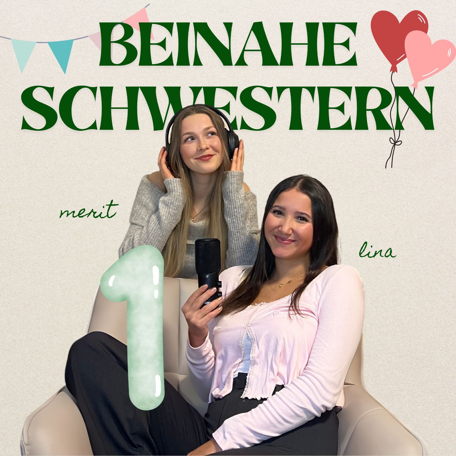 EIN JAHR "BEINAHE SCHWESTERN" 🎀🎂