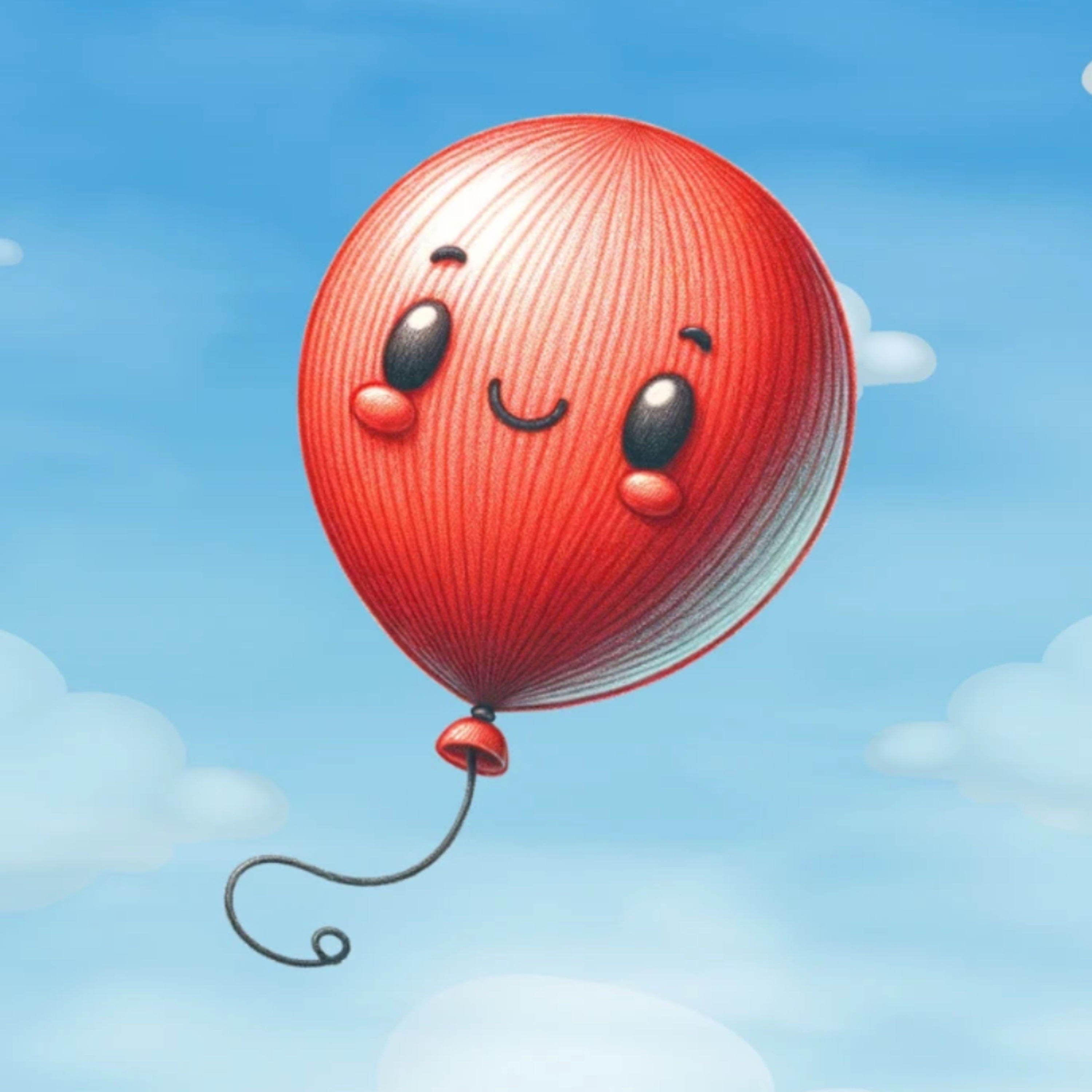 Ein kleiner roter Ballon auf Abwegen | Einschlafgeschichte für Kinder