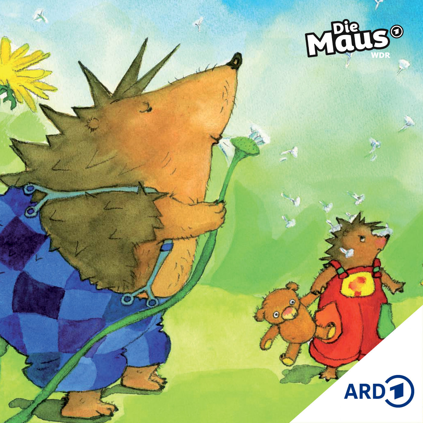 Ein Kuss von Papa Igel