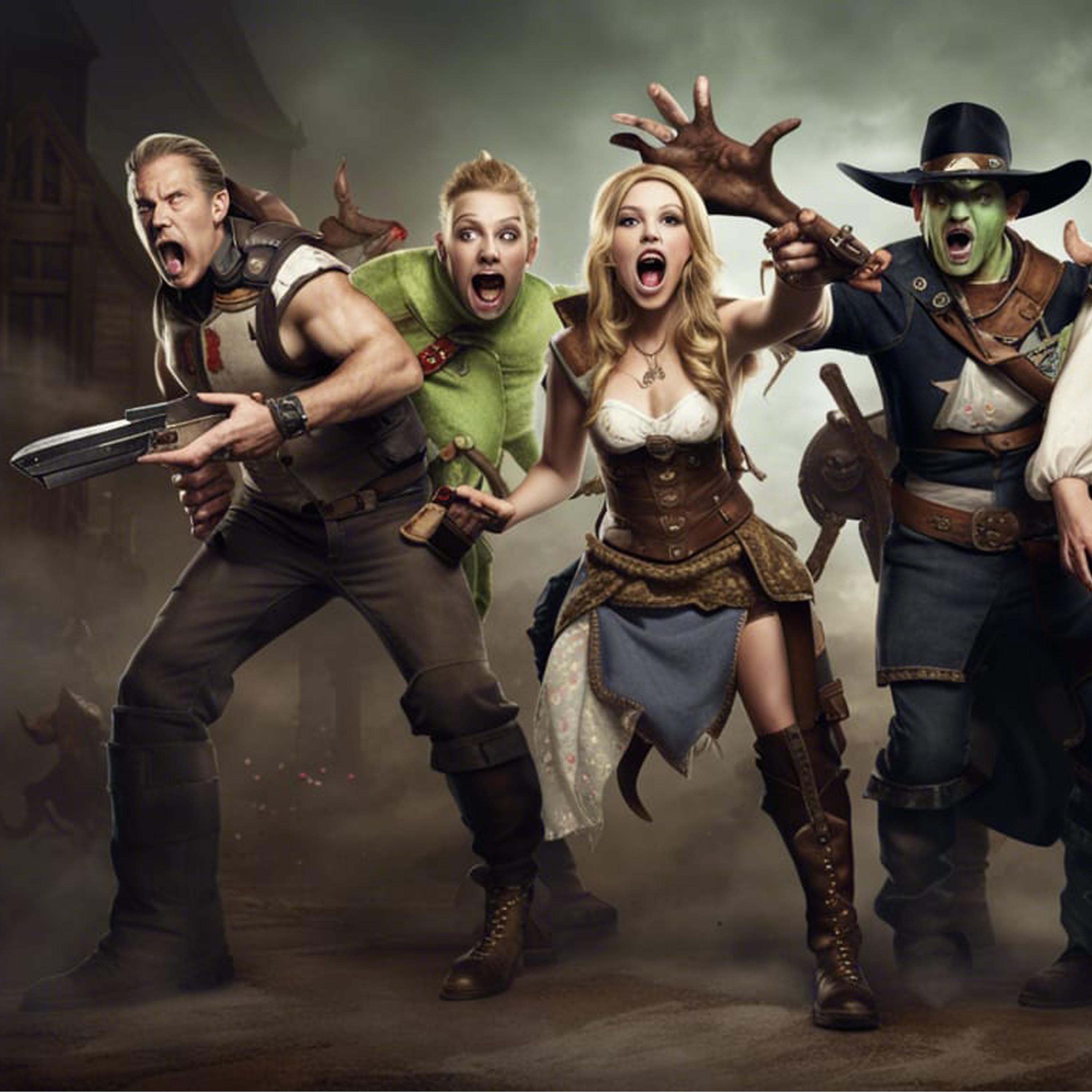 Ein Schrei, sie alle zu schocken