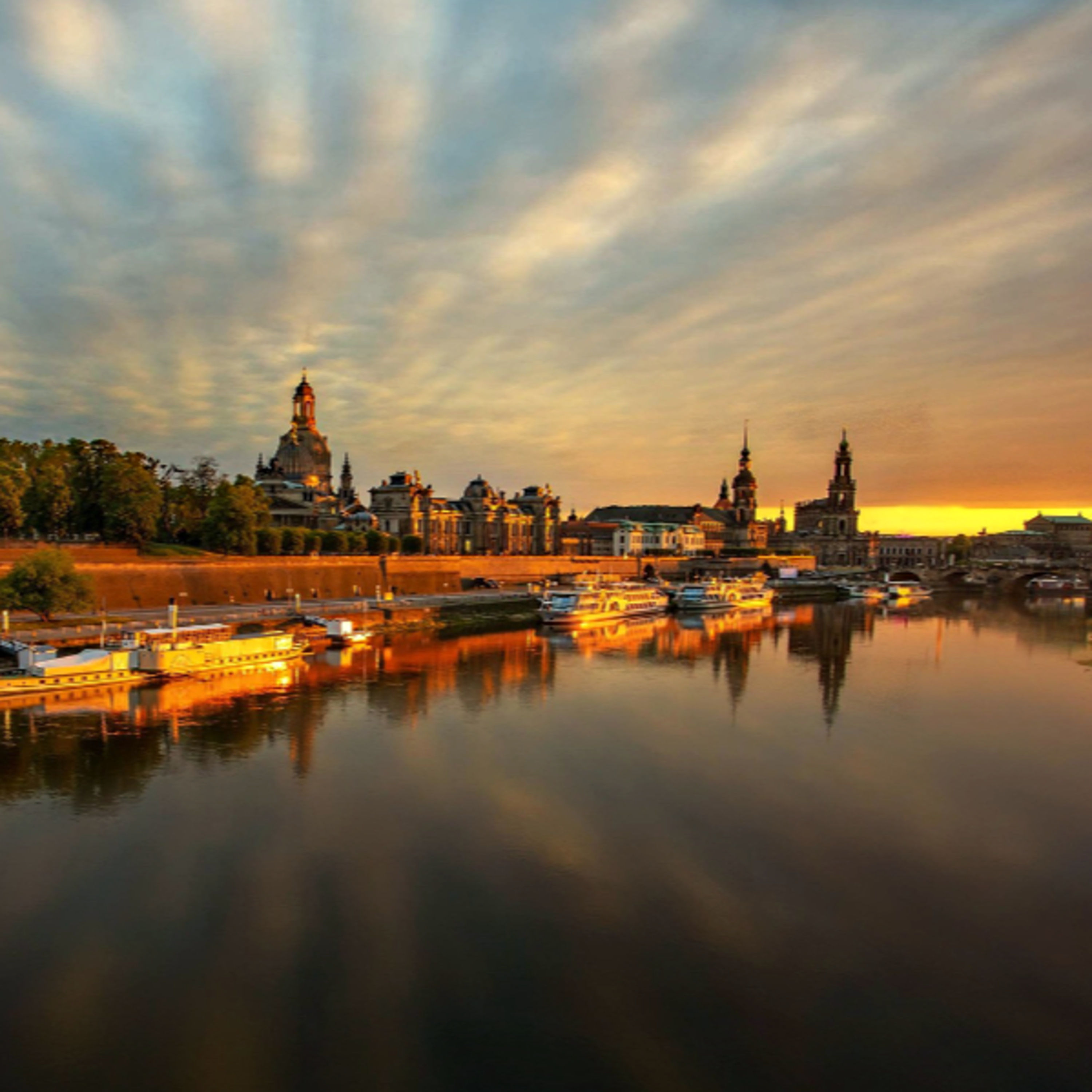 Ein sumpfiges Waldgebiet, das Elbtal und eine Geburtstagsstadt
