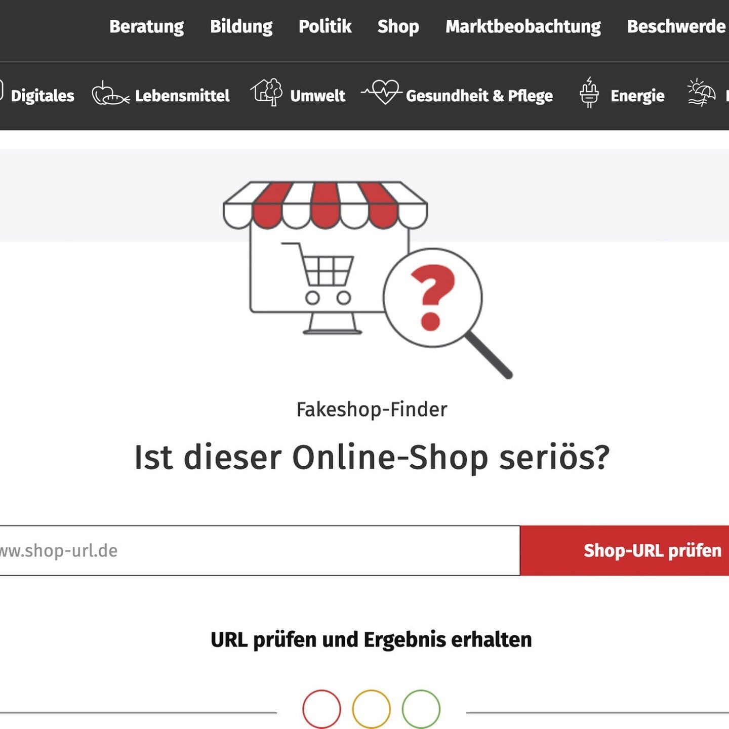 Ein Warenkorb voller Enttäuschung