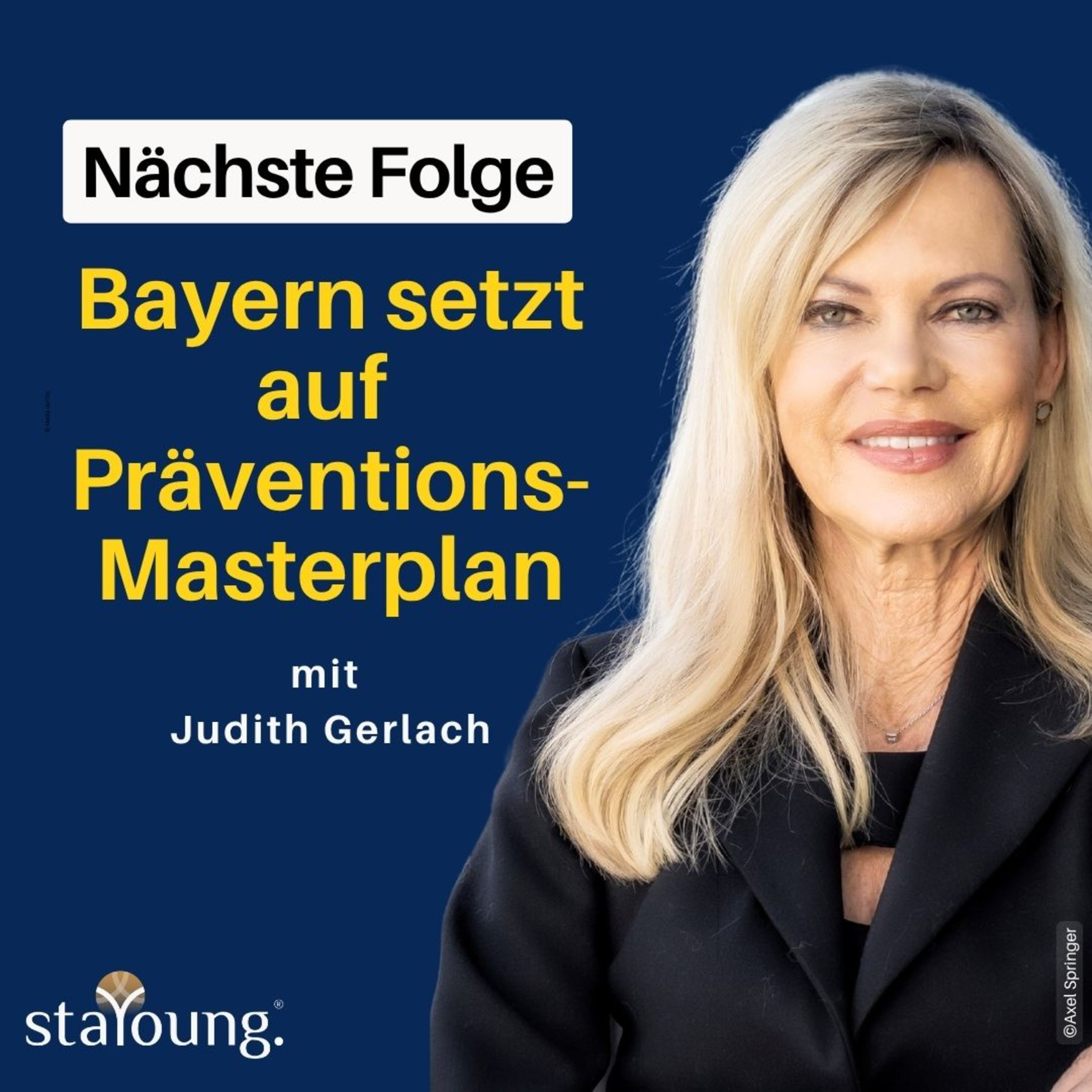 Einblick: Masterplan Prävention Bayern – mit der bayerischen Staatsministerin Judith Gerlach & Nina Ruge