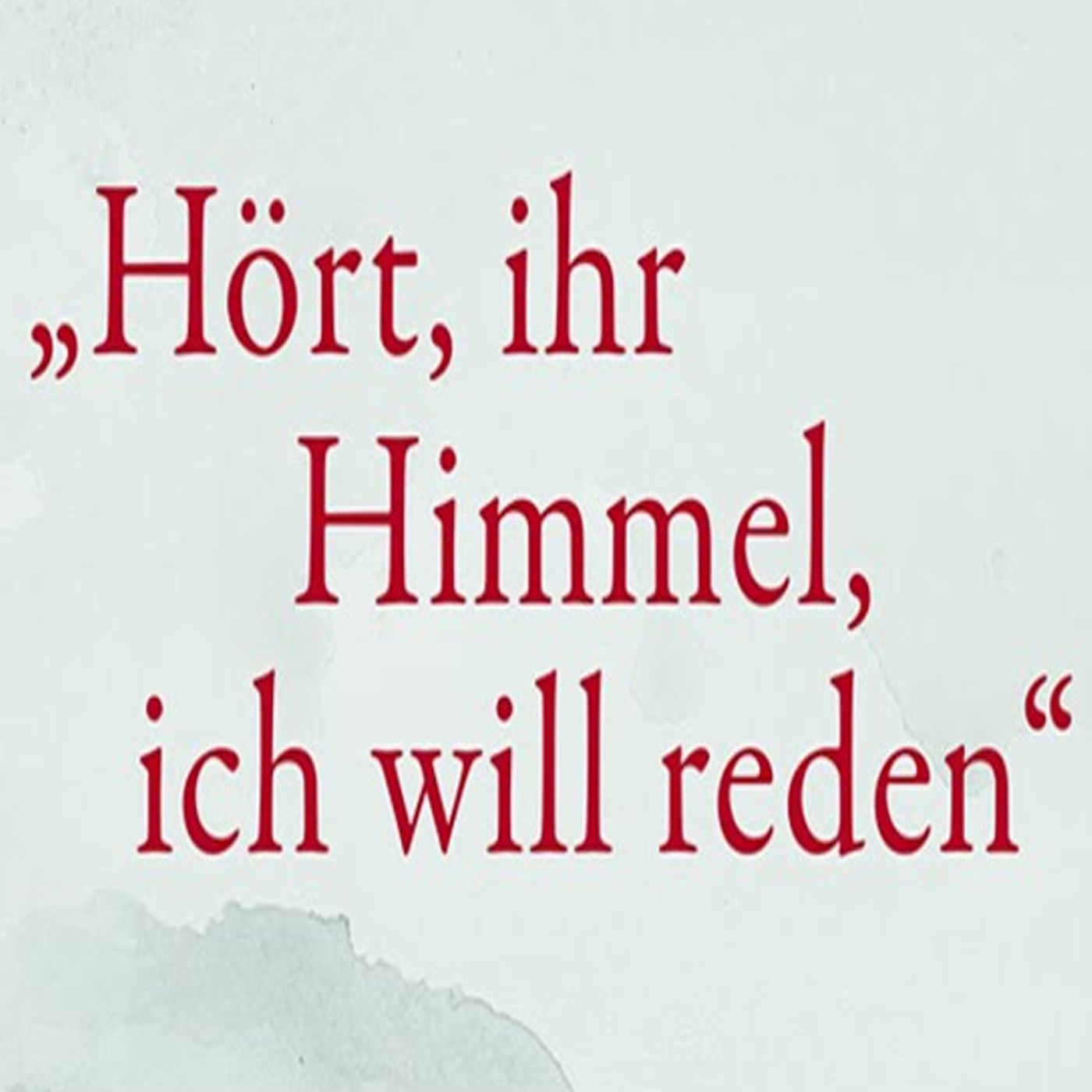Eine bemerkenswerte Theologie der Krise - "Hört, ihr Himmel, ich will reden" - Soirée mit Prof. Dr. Knut Wenzel