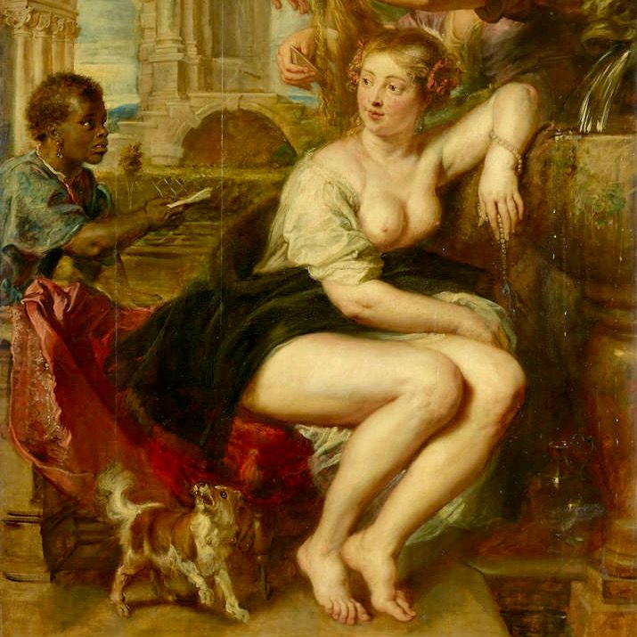 Eine biblische Intrige von Rubens