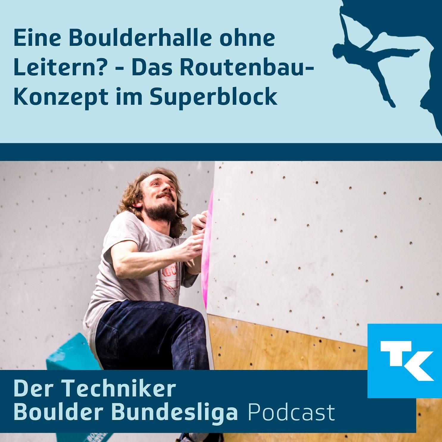 Eine Boulderhalle ohne Leitern? Das Routenbau-Konzept im Superblock
