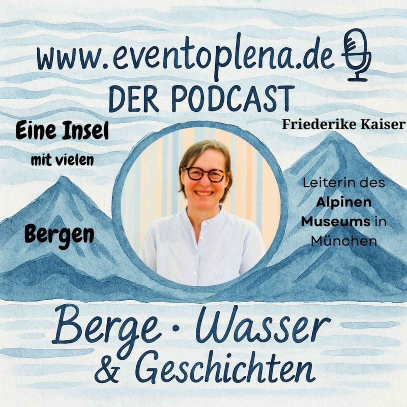 Eine Insel mit vielen Bergen