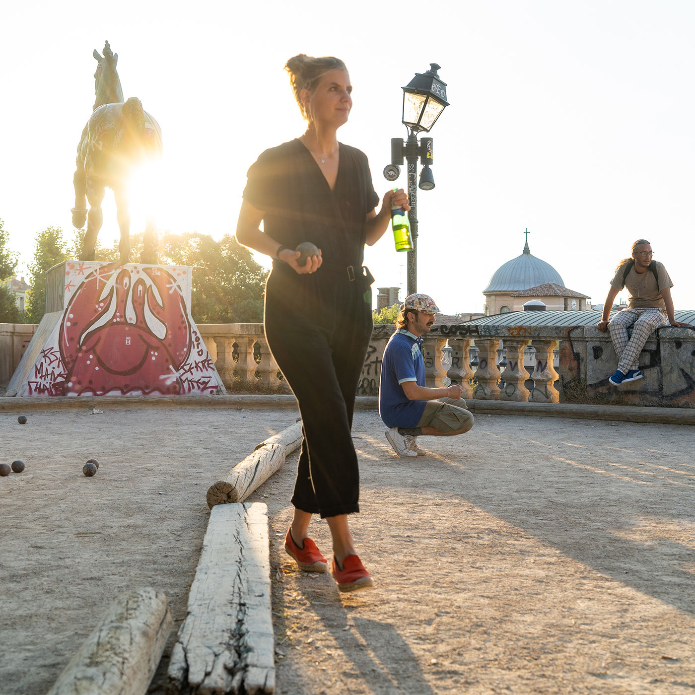 Eine ruhige Kugel schieben. Unterwegs in Marseille