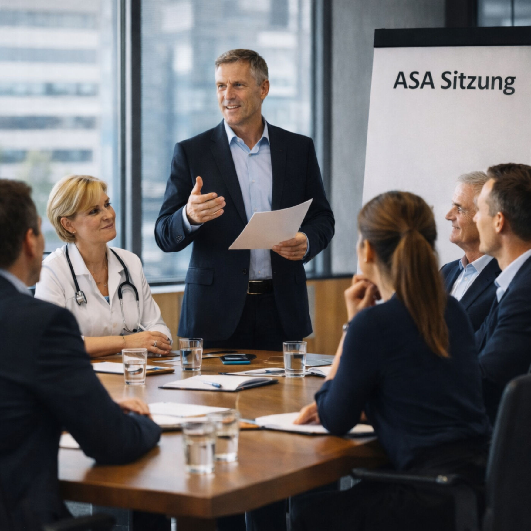 Eine Sitzung, zwei Haltungen - ASA, die wirkt