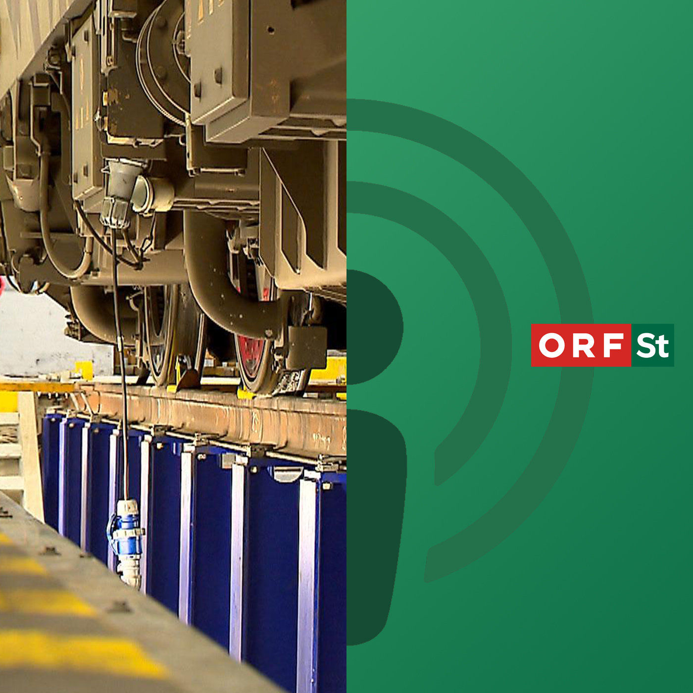 Eine Werkstatt voller Züge