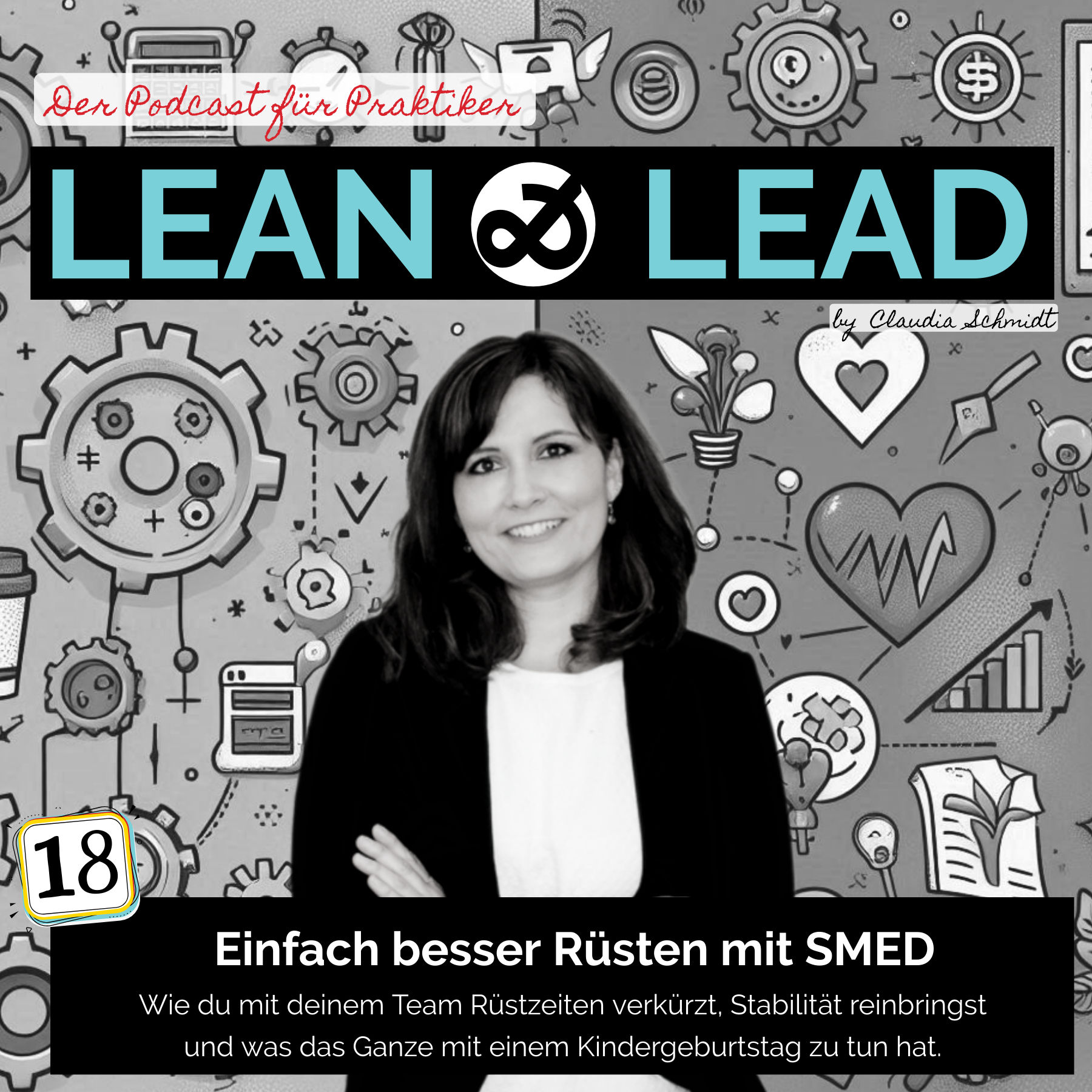 Einfach besser Rüsten mit SMED. Wie du mit deinem Team Rüstzeiten verkürzt, Stabilität reinbringst und was das Ganze mit einem Kindergeburtstag zu tun hat.