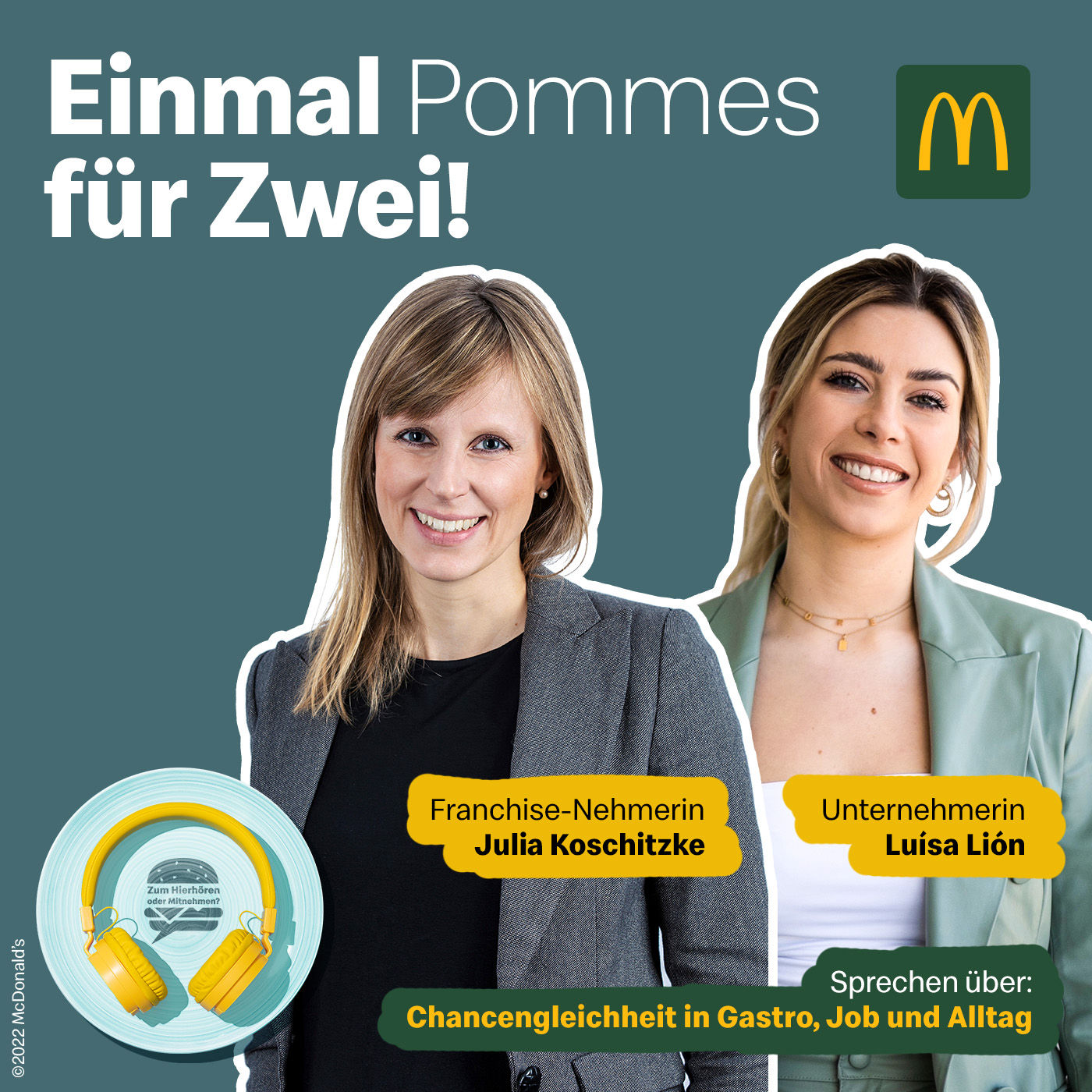 Einmal Pommes für Zwei: Männer an den Herd – Frauen an die Macht?