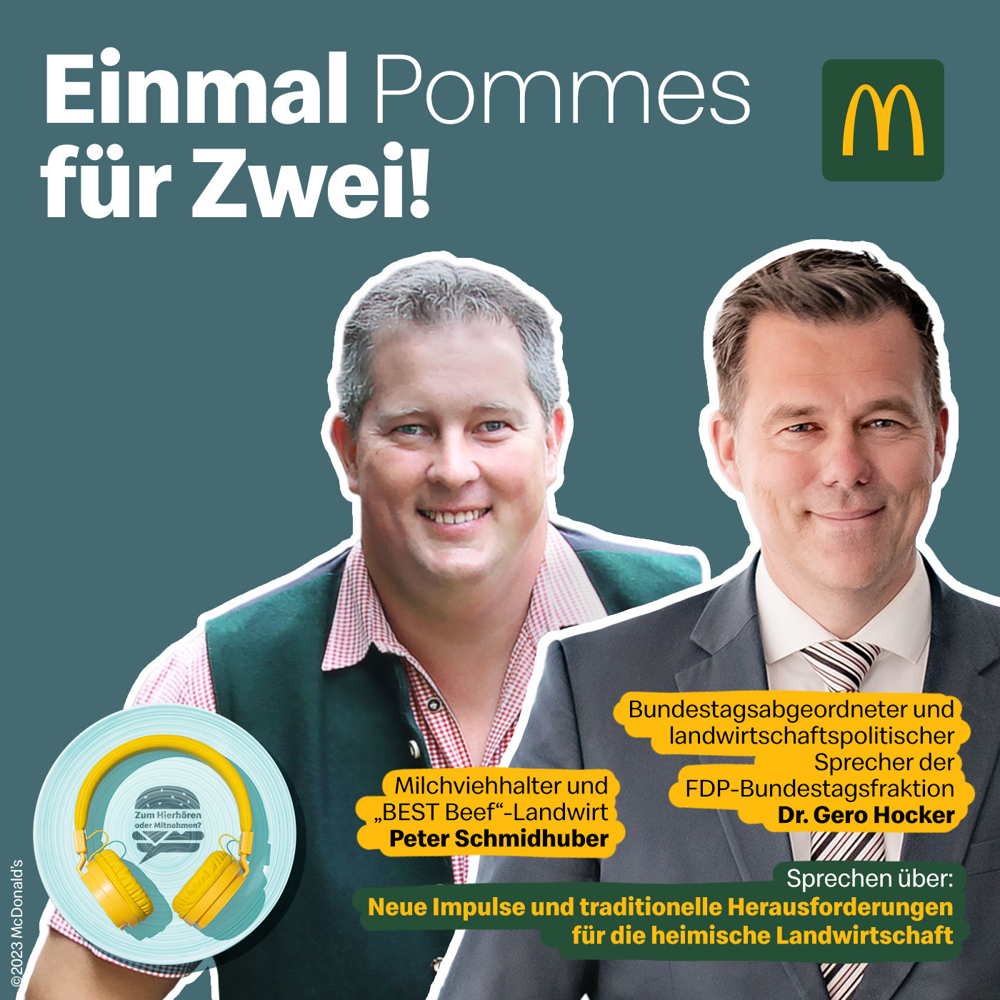 Einmal Pommes für Zwei: Zwischen Wunsch und Wirklichkeit – wie nachhaltig kann unsere Landwirtschaft werden?
