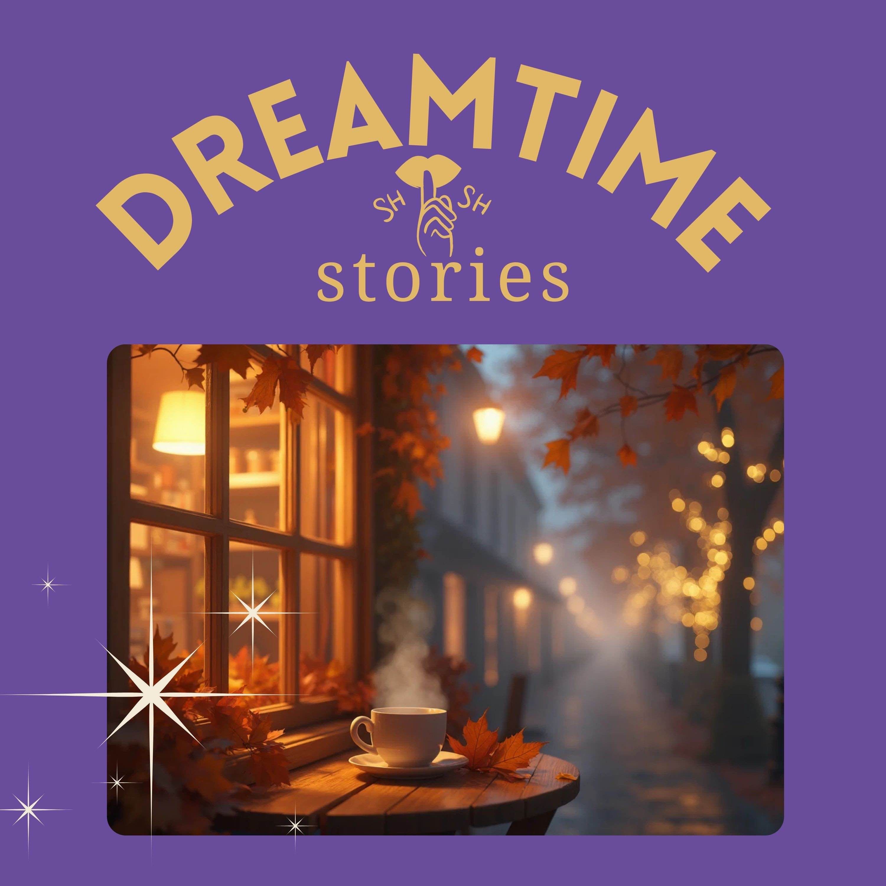 Einschlafmeditation für Hochsensible – Sanft einschlafen im geheimen Herbstcafé 🍂