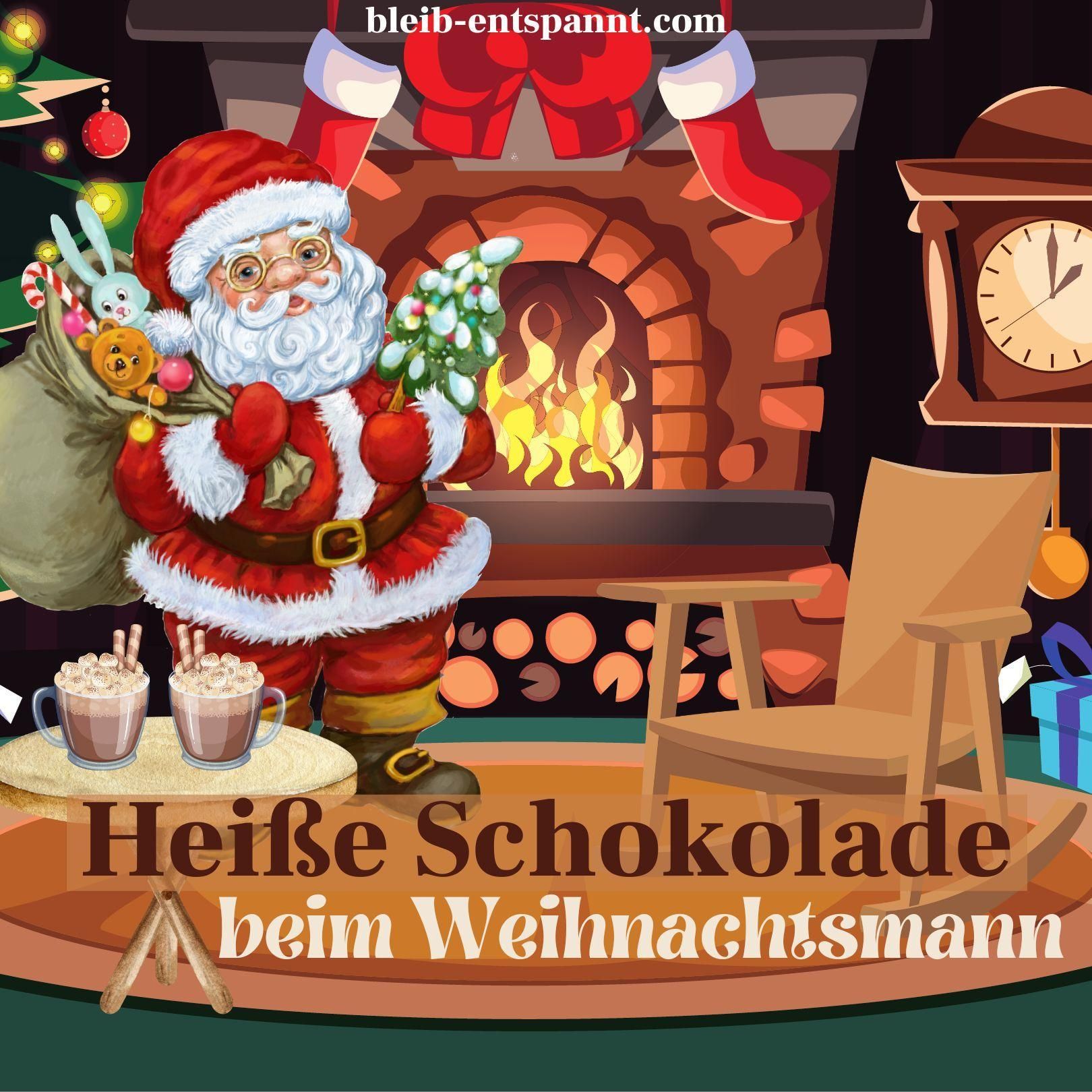 Einschlafmusik: Heiße Schokolade beim Weihnachtsmann - Weihnachtliche Gute Nacht Musik