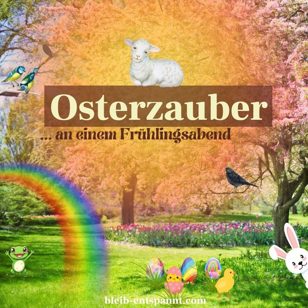 Einschlafmusik: Osterzauber an einem Frühlingsabend - Entspannungsmusik zum Schlafen