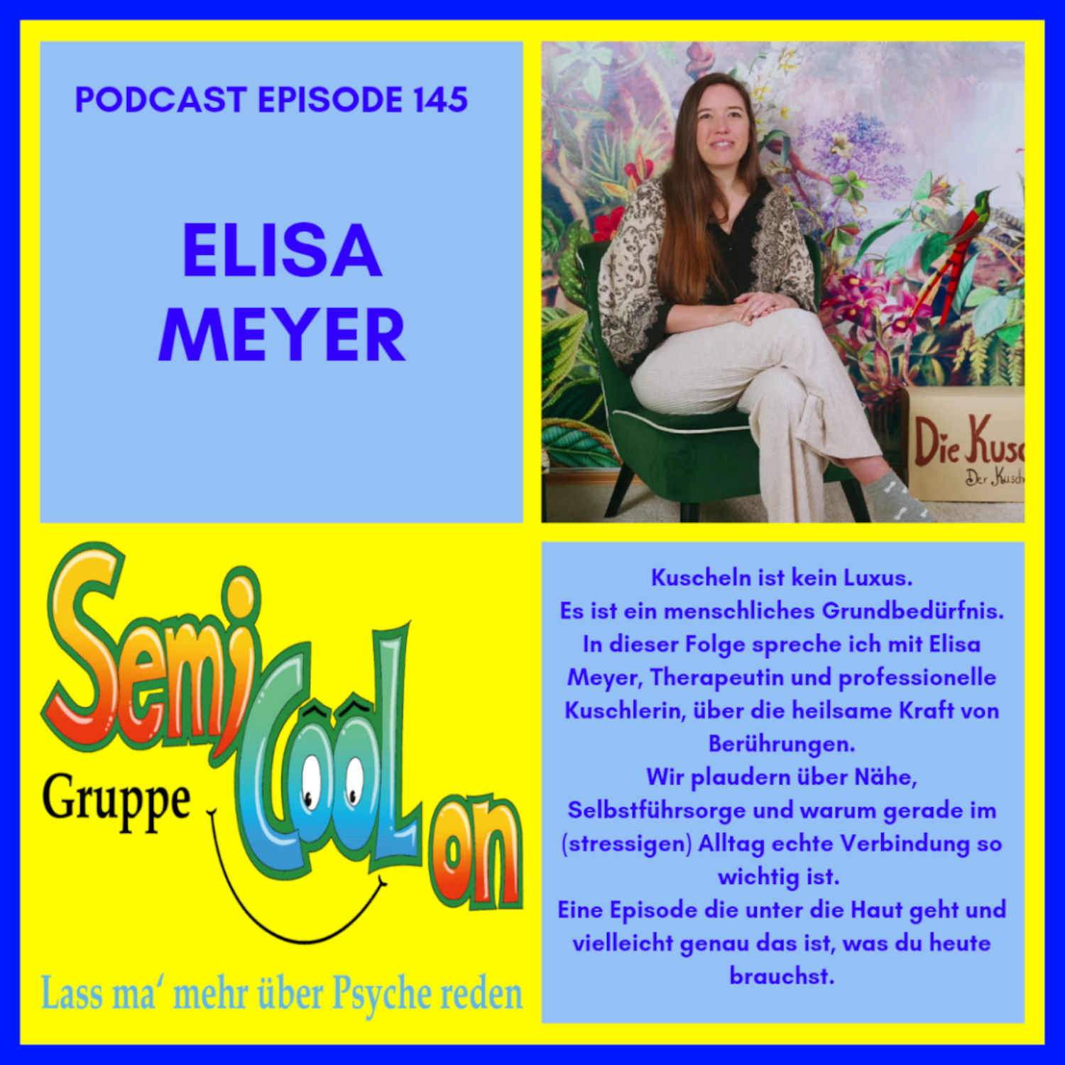 Elisa Meyer - Kuschlerin und Kuschelexpertin