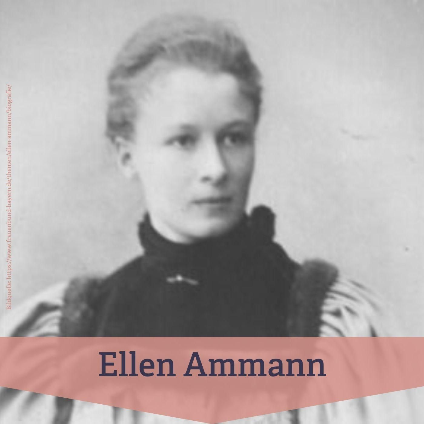 Ellen Ammann – Sozialpionierin und Widerstandskämpferin I Re-Listen vom Juni 2025