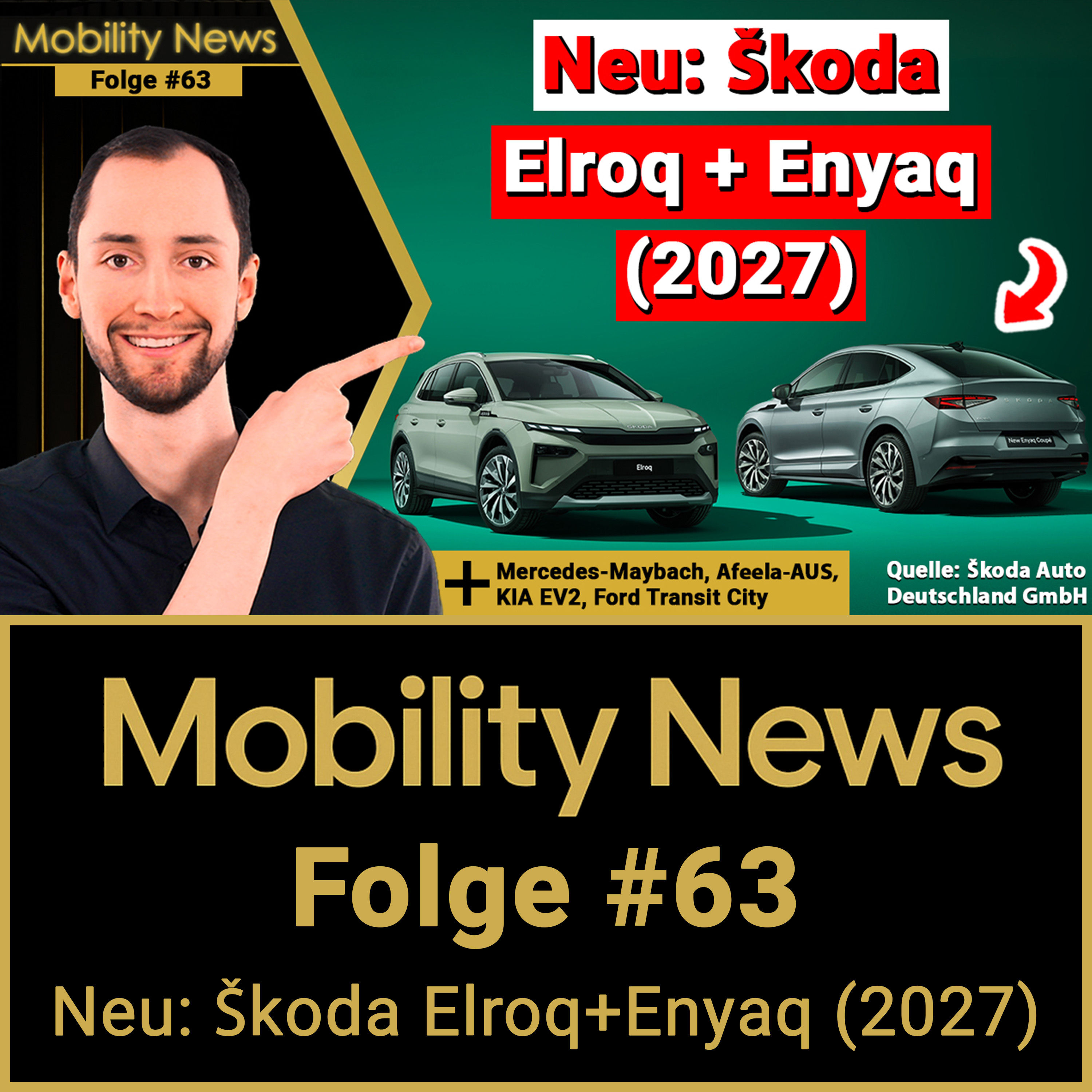 ENDLICH besser?! Škoda bringt für Elroq und Enyaq 2027 die notwendigen Updates! | Mobility News #63