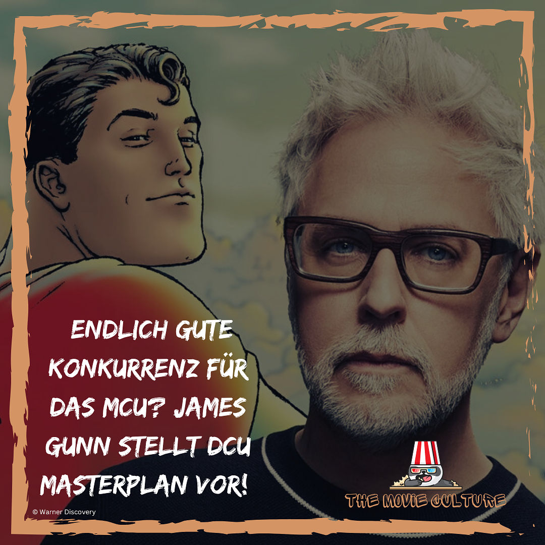 Endlich gute Konkurrenz für das MCU? James Gunn Stellt DCU Masterplan vor!