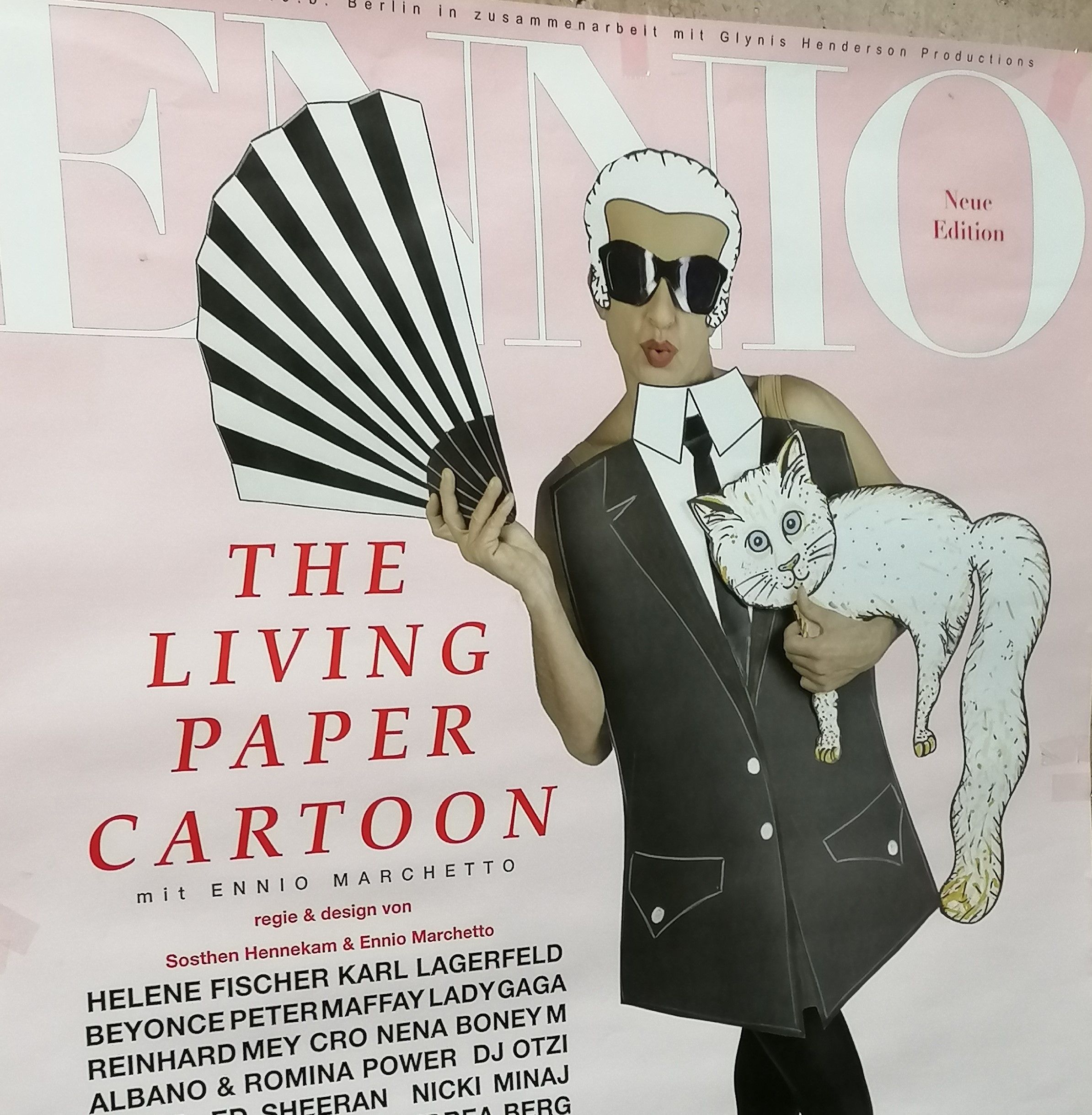 Ennio Marchetto "The Living Paper Cartoon"
