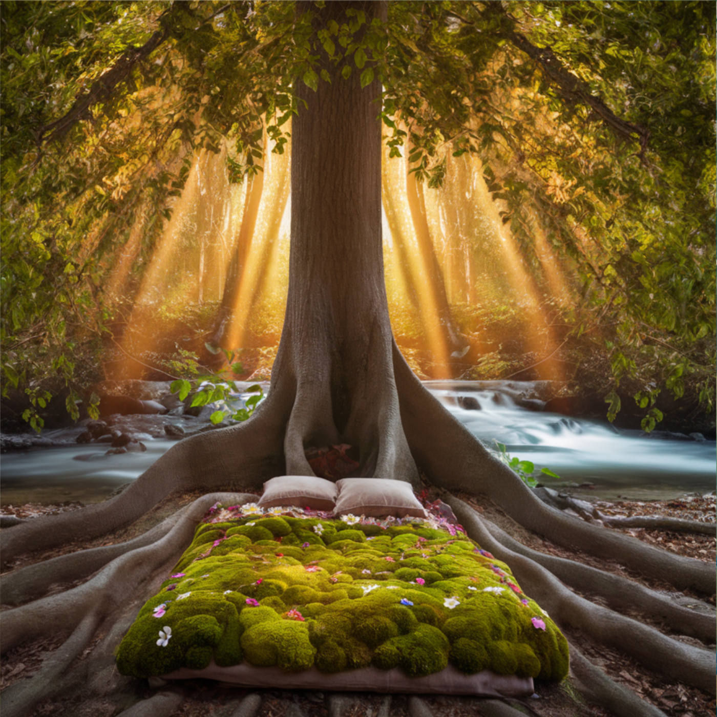 (ohne Musik) Sa, 01.11. Entspannt einschlafen - Im Abendlicht des Waldes