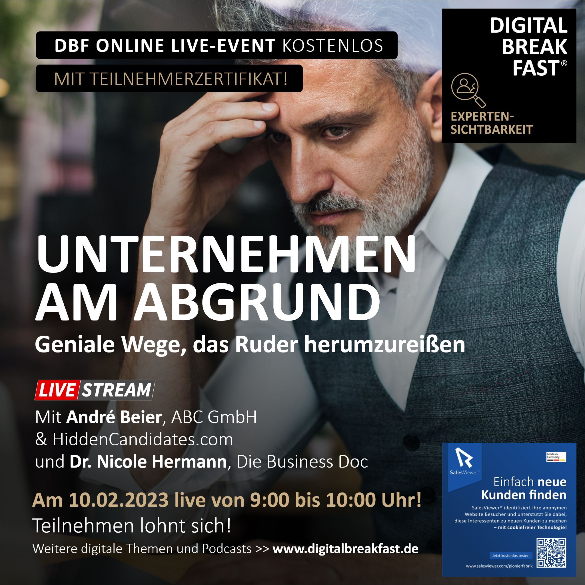 EP 132 | Unternehmen am Abgrund | EXPERTEN-SICHTBARKEIT