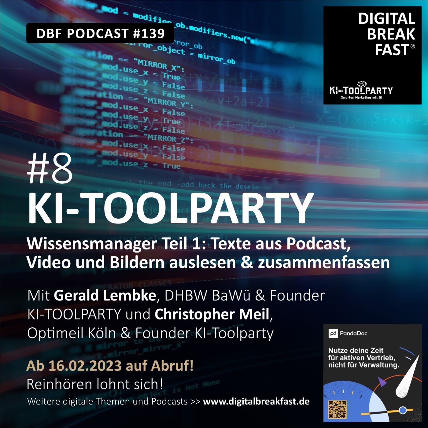EP 139 | Werkzeuge für den Wissensmanager Teil 1: Texte aus Podcast, Video und Bildern auslesen & zusammenfassen