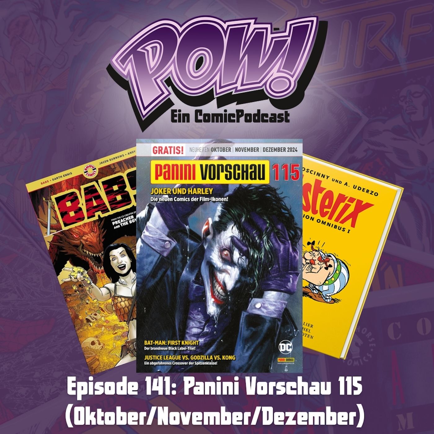 Ep. 141: Panini Vorschau 115 (Oktober/November/Dezember)
